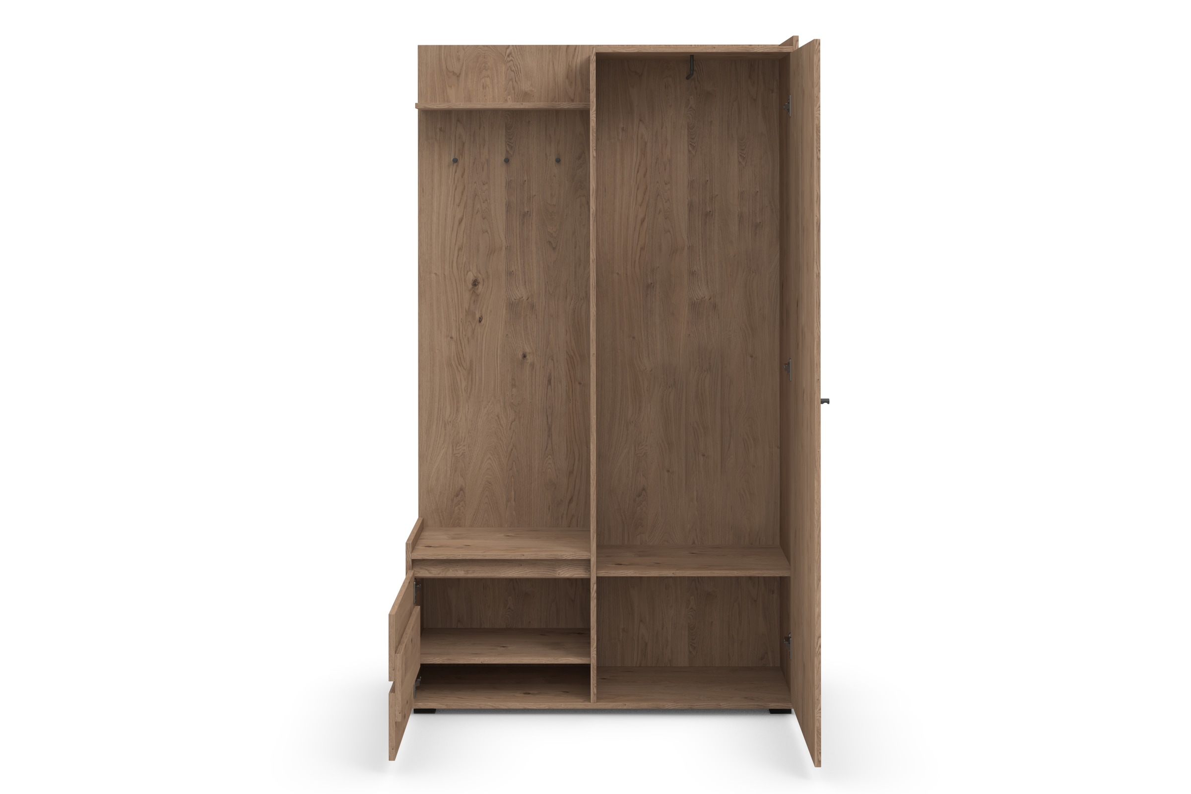 INOSIGN Garderobenschrank »Kosmo«, mit Spiegel Masse 118 x 30 cm, Höhe 190 cm, Breite 110 cm