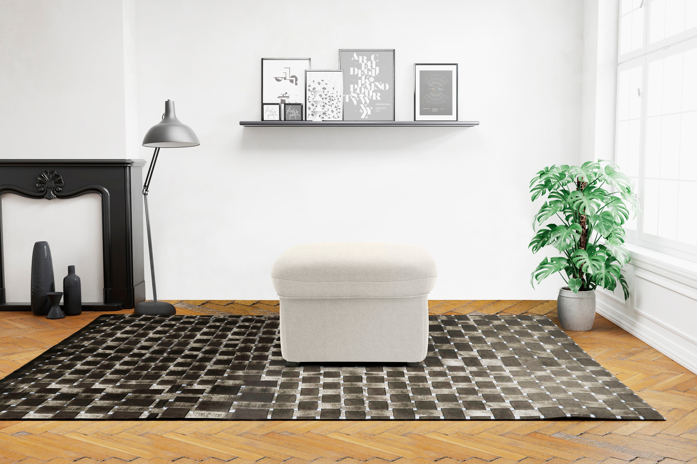 DOMO collection Hocker »Faenza«, DOMO collection Hocker, in grosser Farbvielfalt