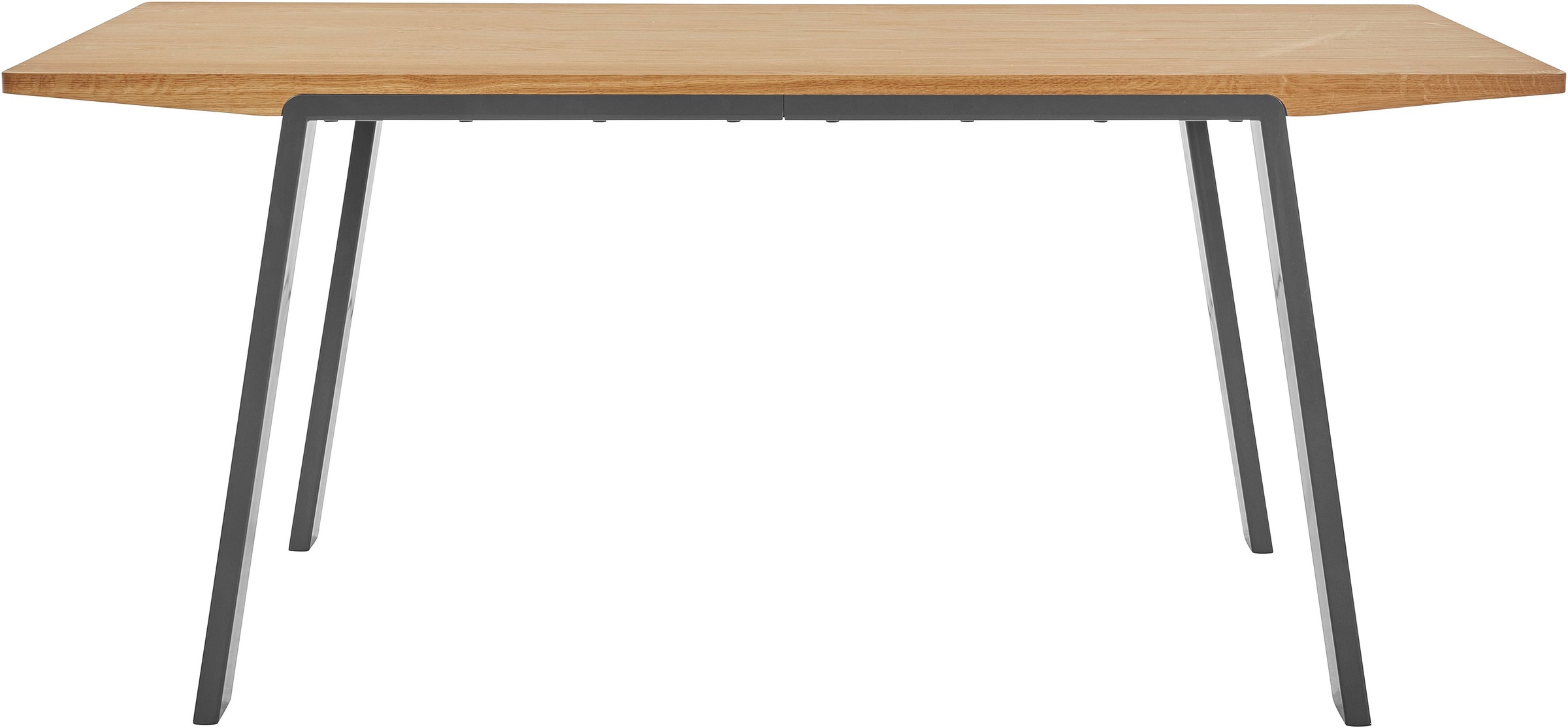 GOODproduct Esstisch »Flemming«, Massivholz Eiche, 175 cm oder 225 cm, elegant gewölbte Tischplatte