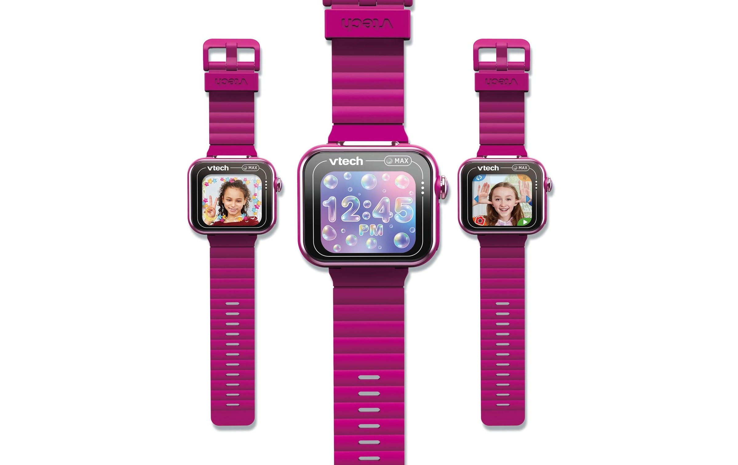 Vtech® Kinderkamera »KidiZoom sur Découvrir MAX -FR-« Smartwatch framboise