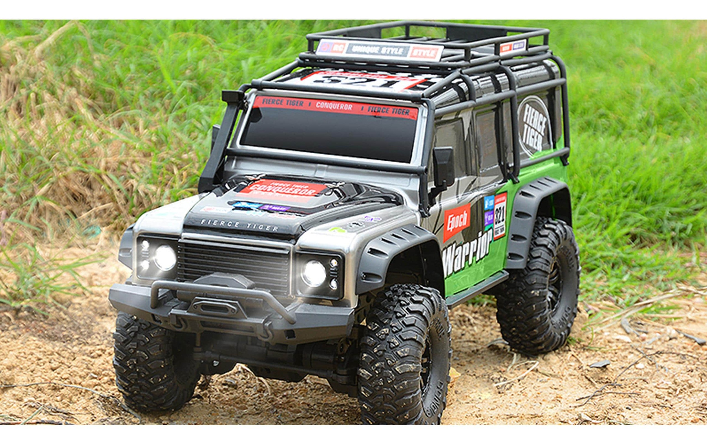 Amewi RC-Auto »Scale Crawler Dirt Climbing SUV, Fierce Tiger RTR,«