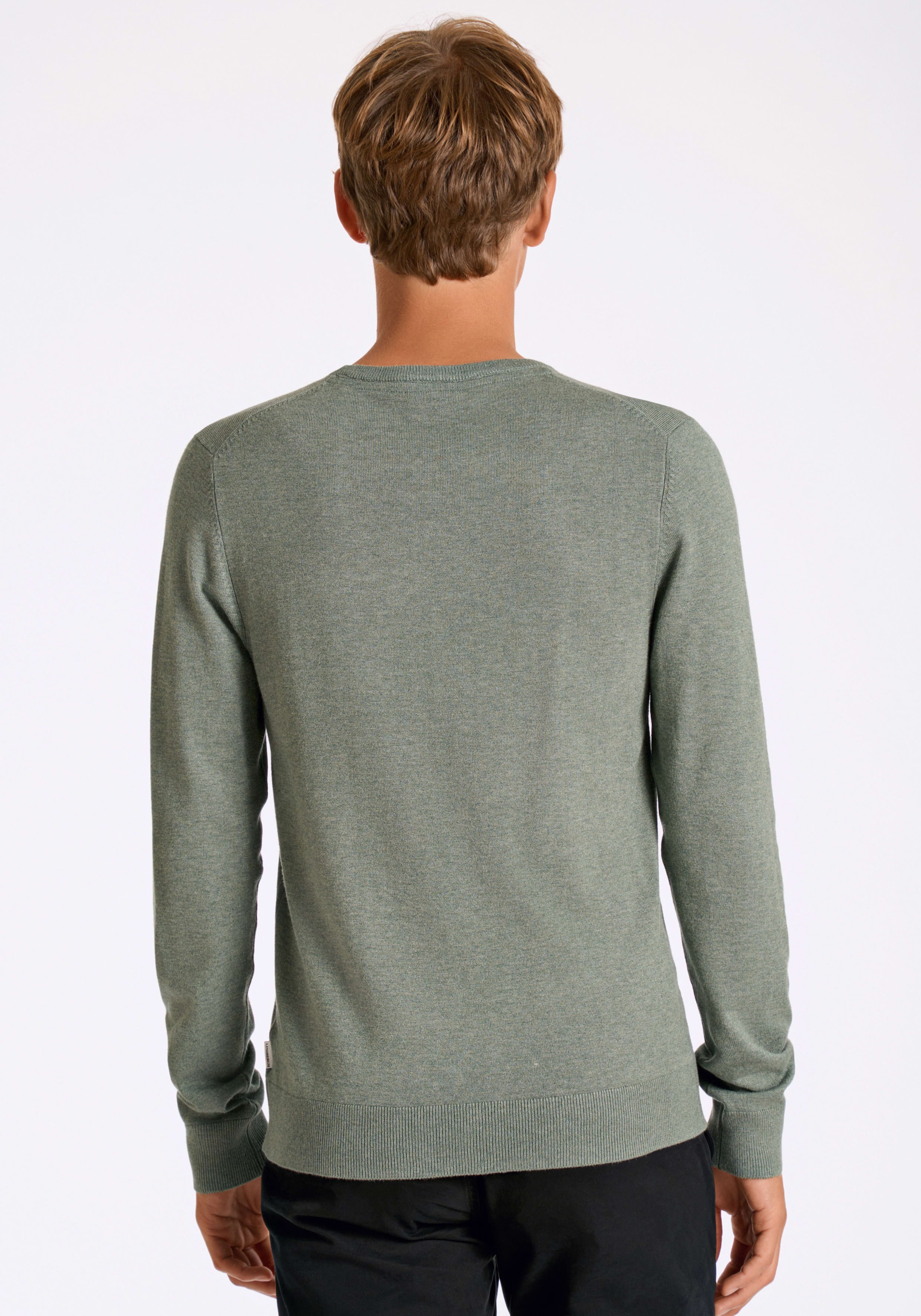 LINDBERGH Pull en tricot mit Logo-Stickerei
