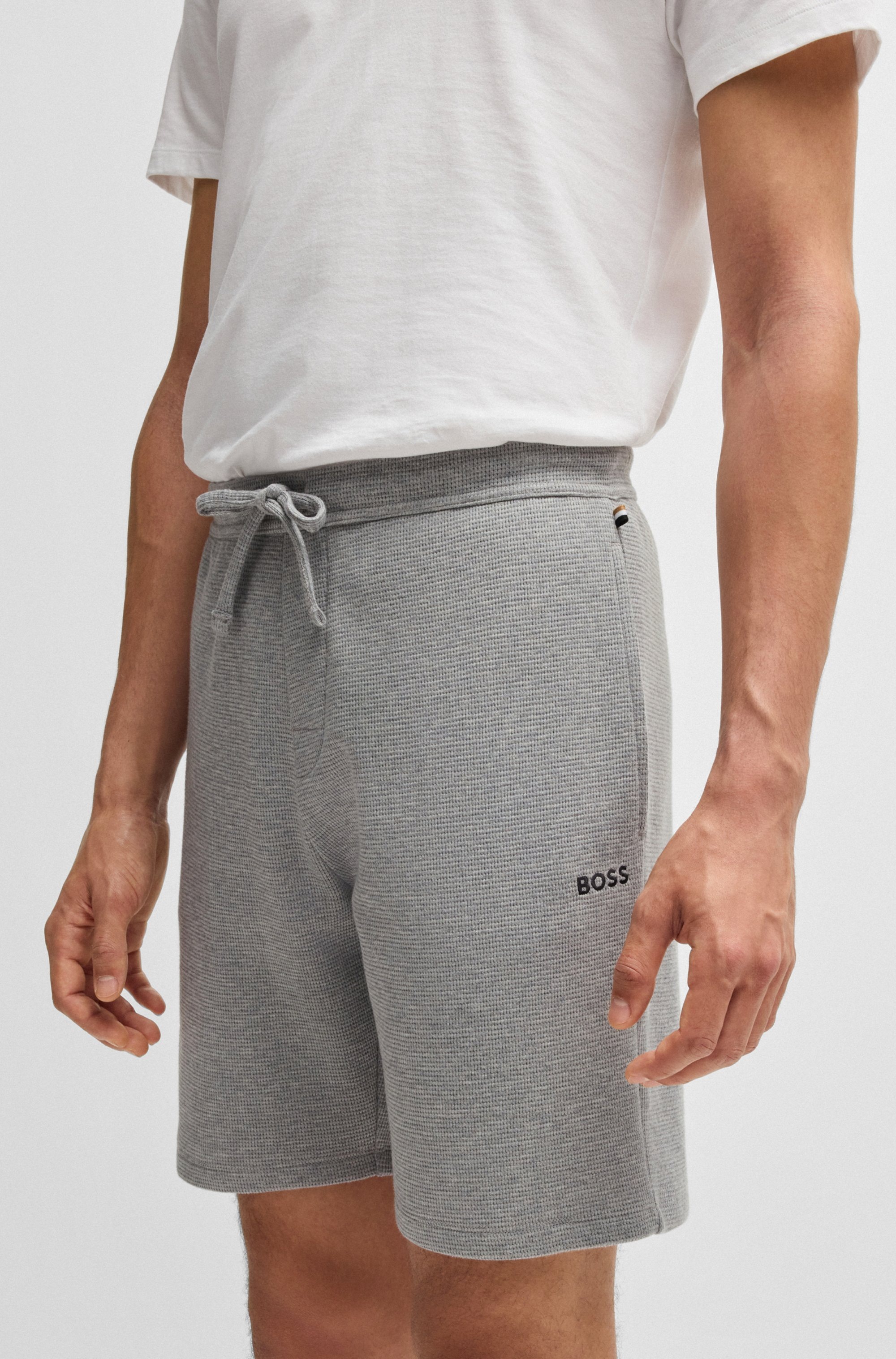 BOSS Shorts de pyjama »Waffle Shorts«