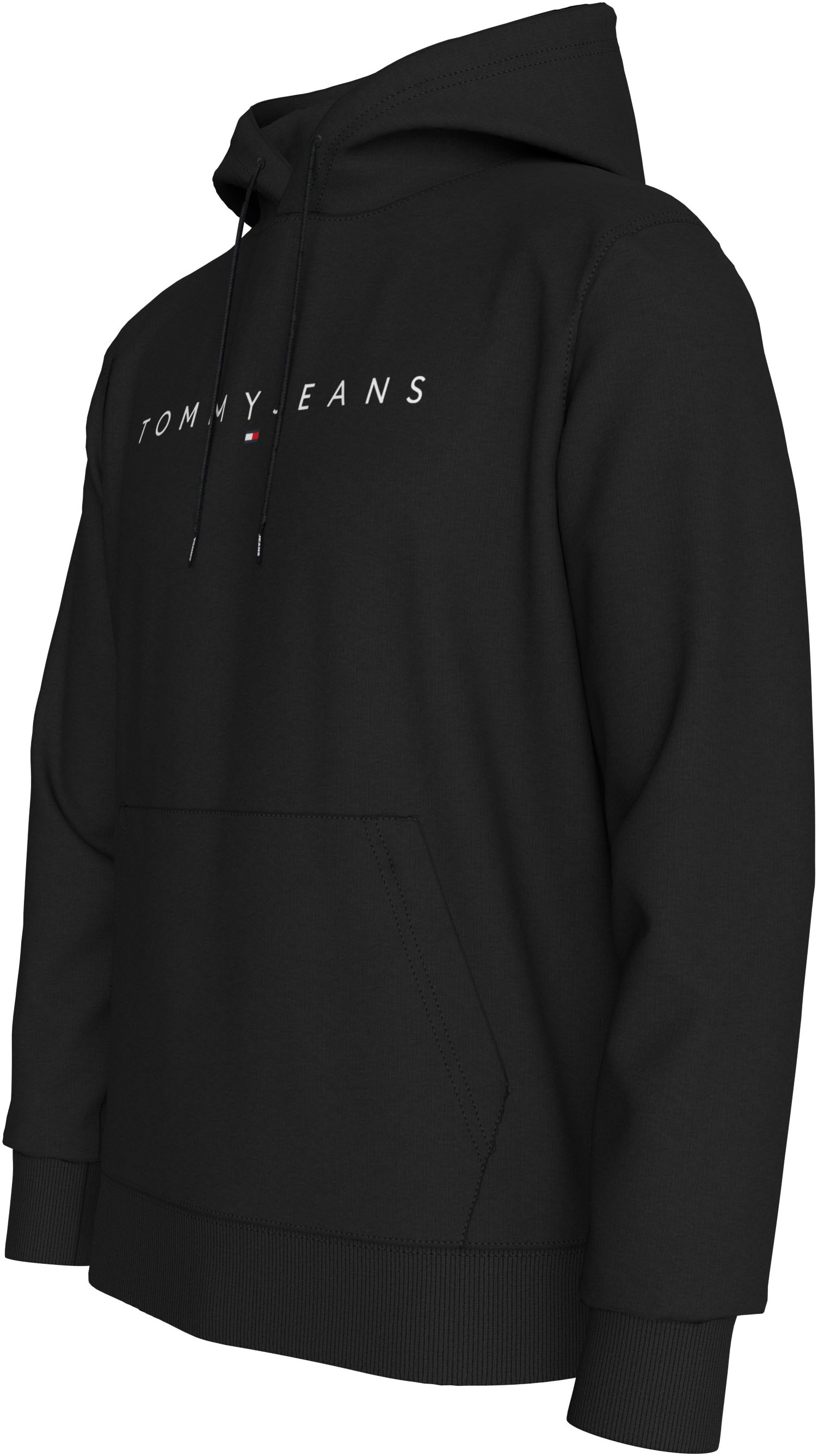 Tommy Jeans Plus Kapuzensweatshirt »TJM REG LINEAR LOGO HOODIE EXT«, hoher Tragekomfort, Grosse Grössen
