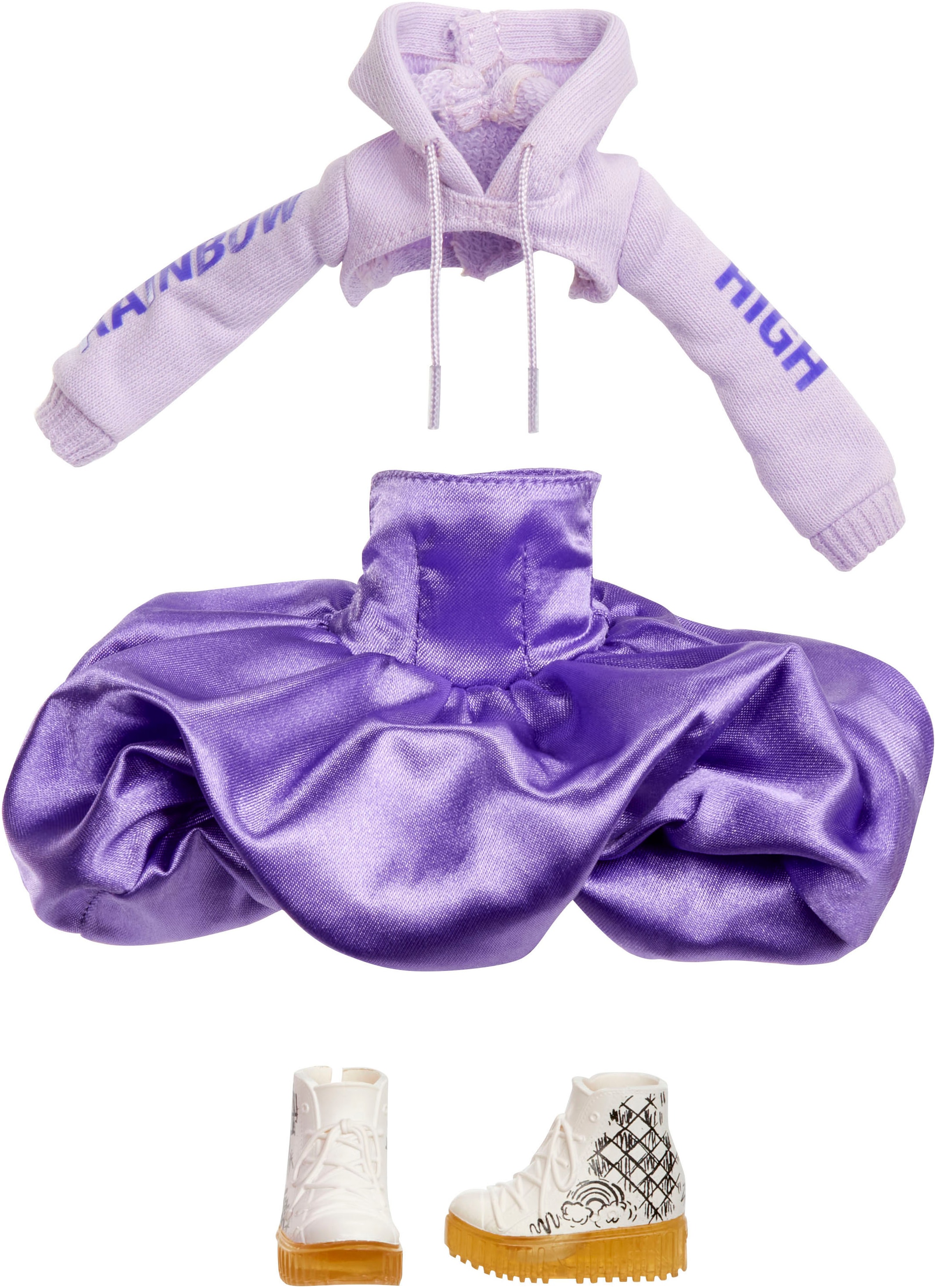 RAINBOW HIGH Poupée à habiller »Rainbow High Sparkle & Shine Fashion Dolls - VIOLA (Purple)«