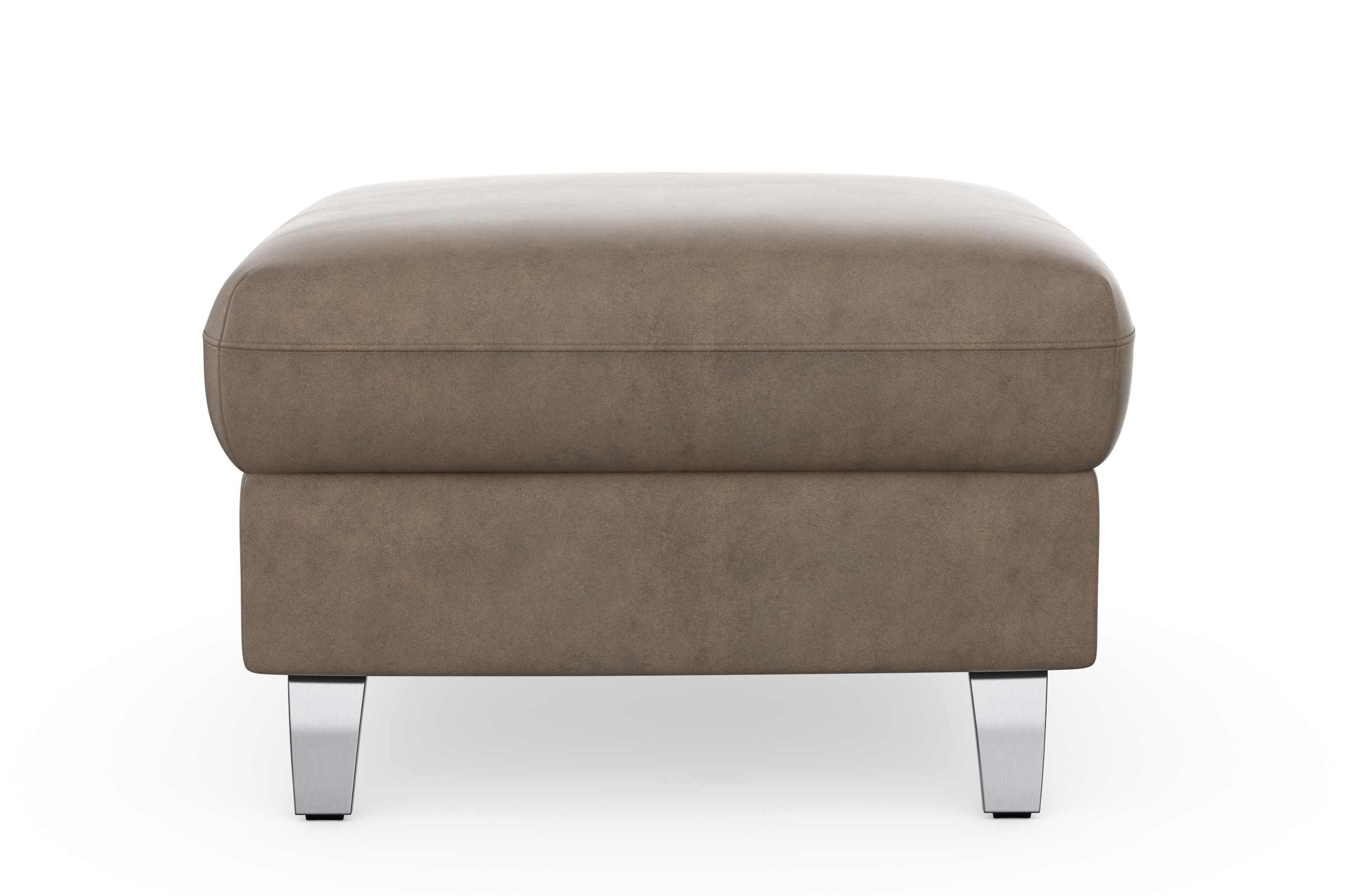 sit&more Stauraumhocker »Grenoble« mit Stauraum und satinierten Füssen