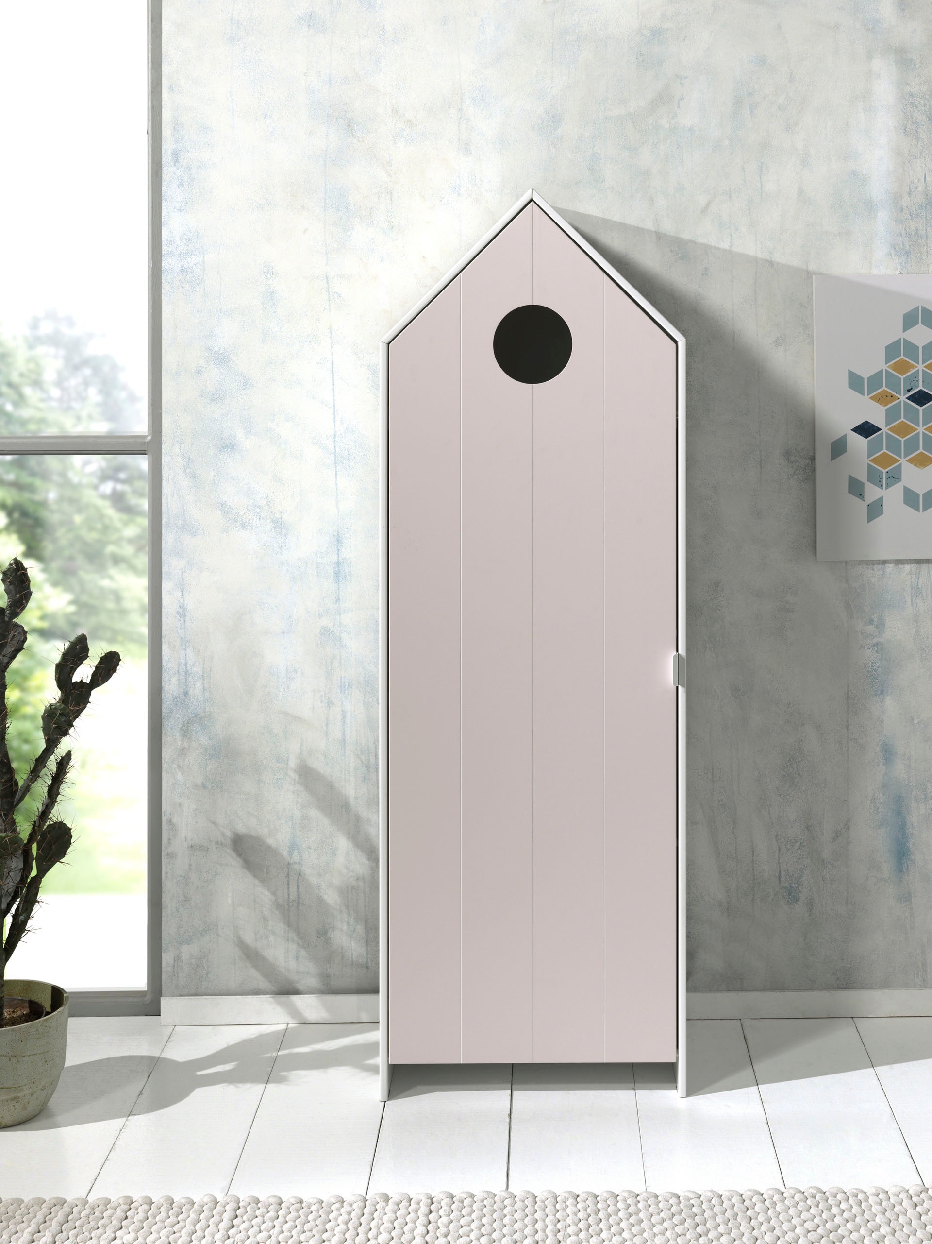 Vipack Armoires à vêtements »Casami, mit Soft-Close, viel Stauraum, TOP modern« L/H/P env. 57,6x171,3x37 cm, différentes couleurs, style maison de plage,  utilisable comme armoire à vêtements/linge, usage universel