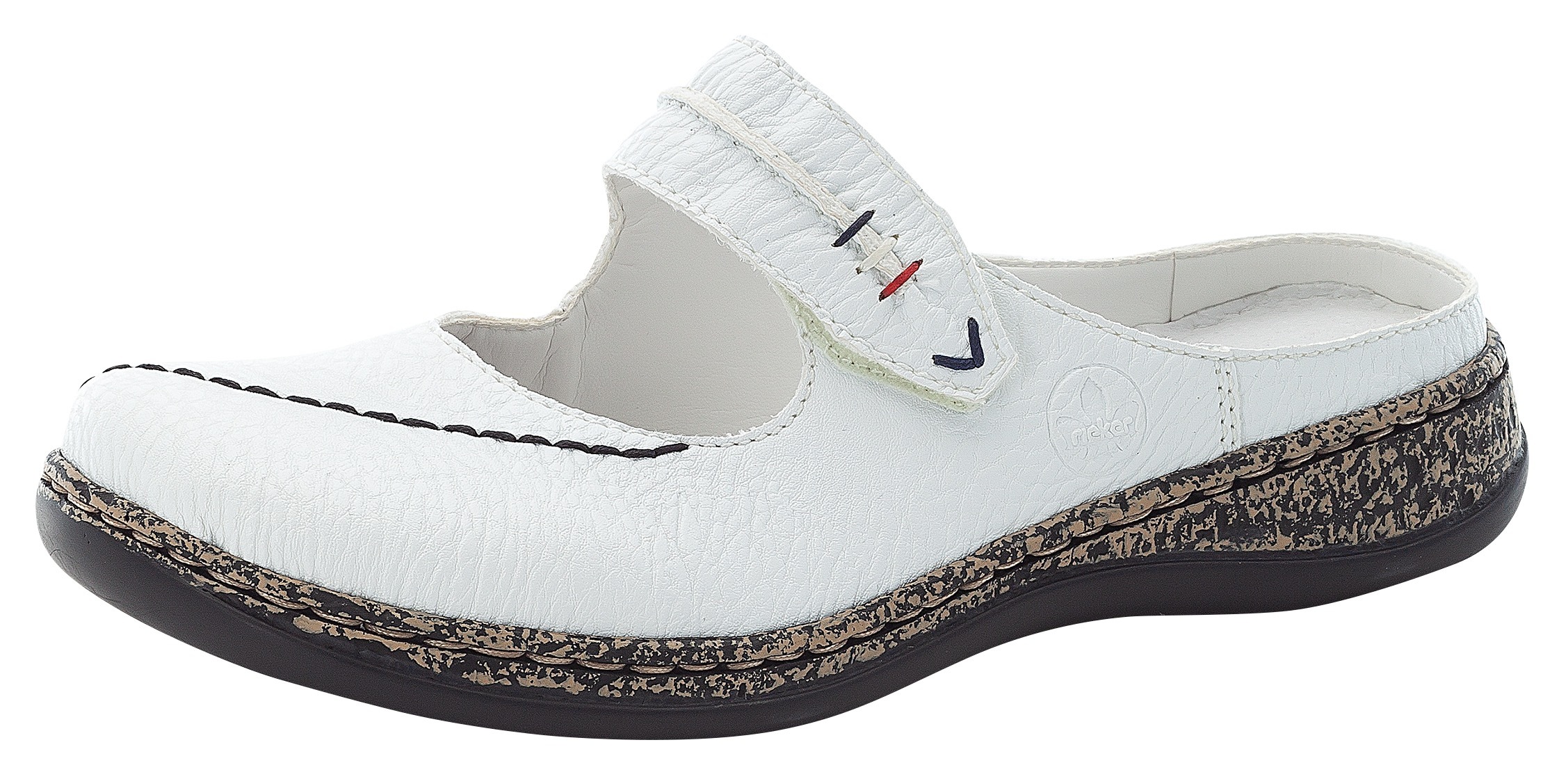 Image of Rieker Clog, mit Steppnaht bei Ackermann Versand Schweiz