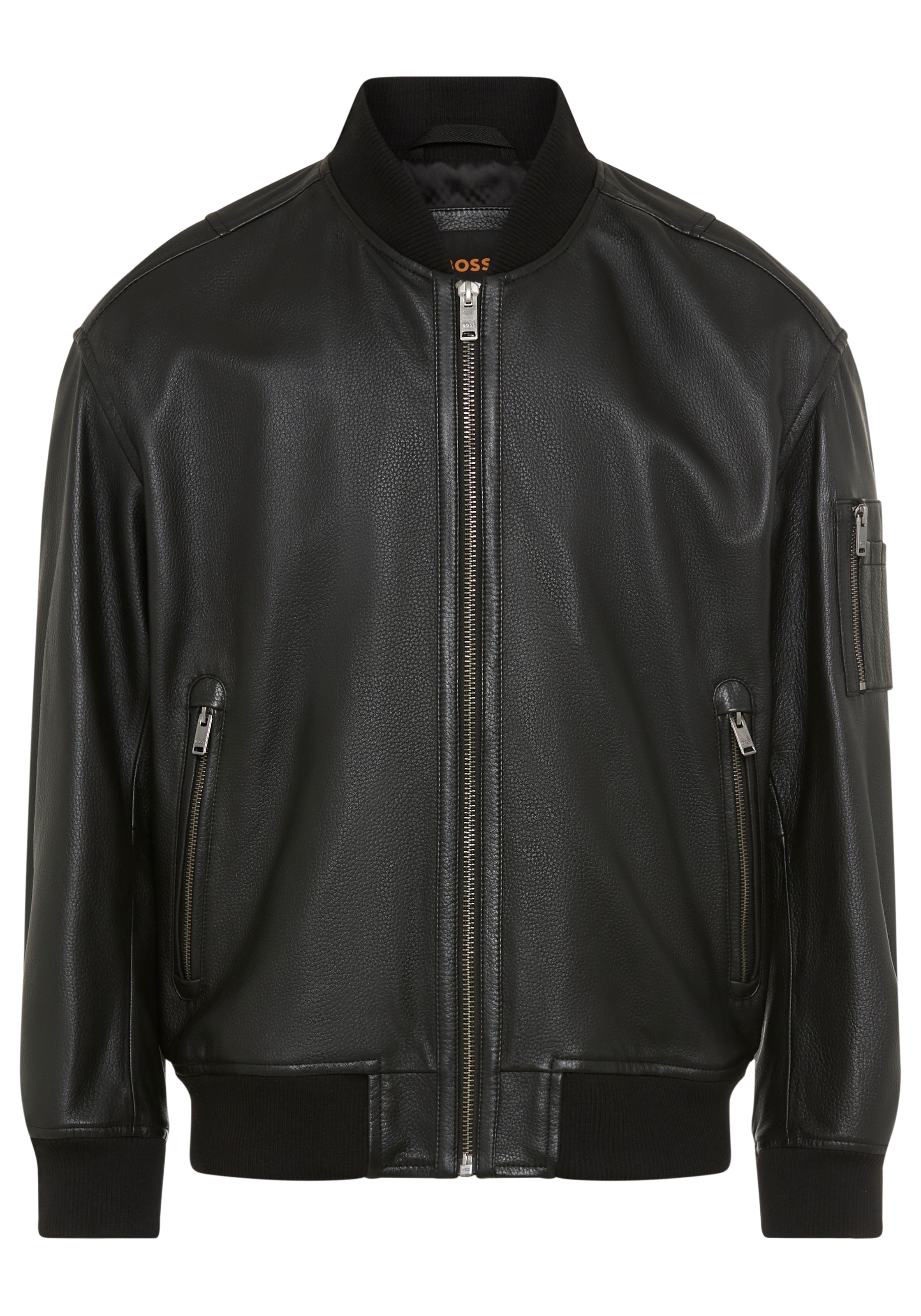 BOSS ORANGE Lederjacke »Jakri«