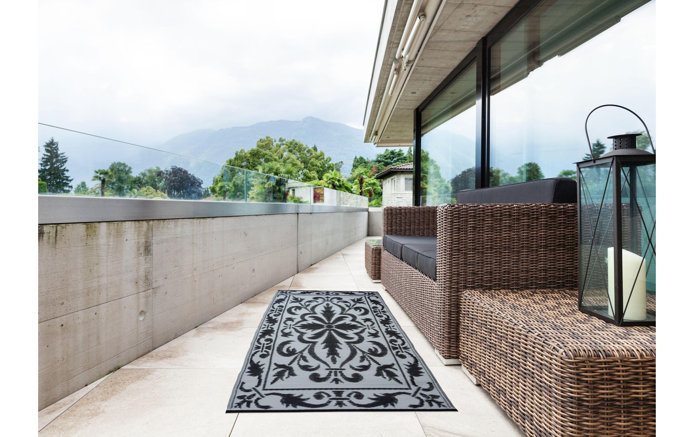 esschert design Teppich »Design«, rechteckig, - mm Höhe