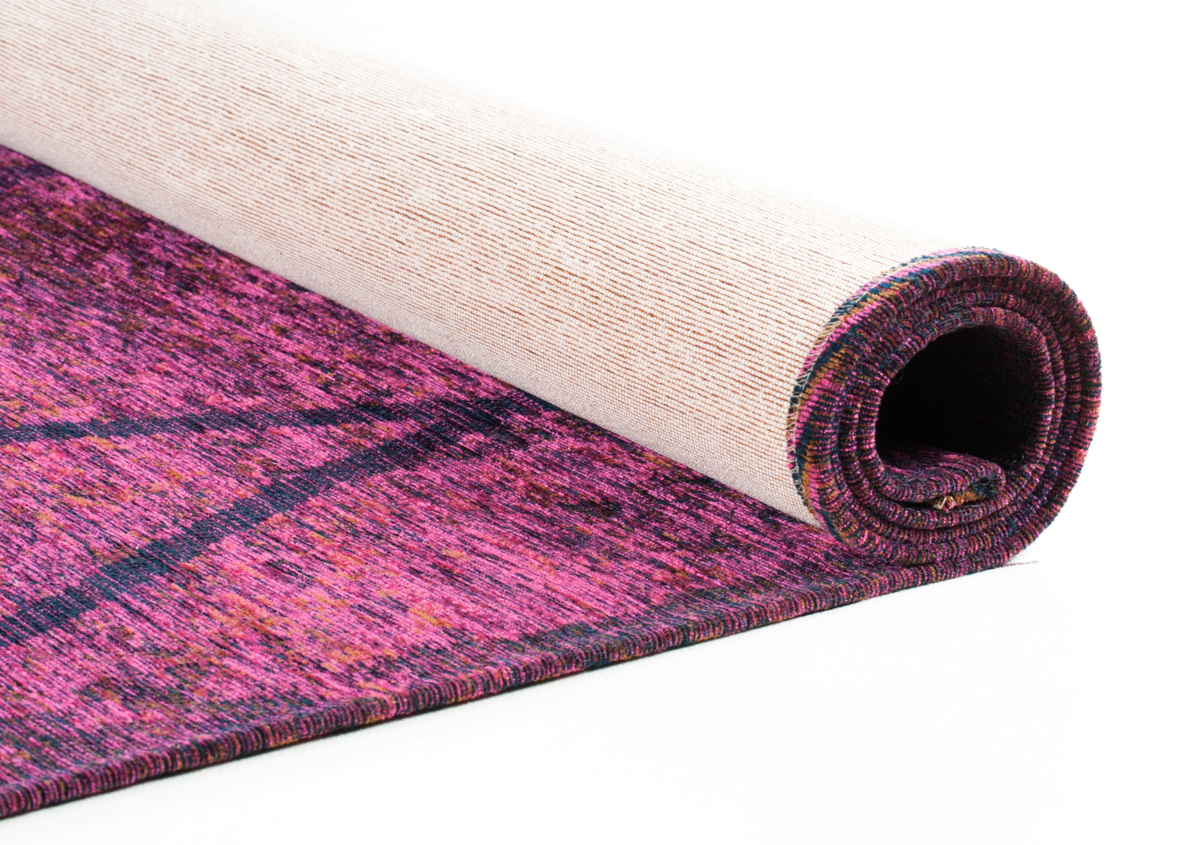 TOM TAILOR HOME Tapis »Fine Lines« Rectangulaire 5 mm Höhe Flachgewebe, Rauten Design, ideal im Wohnzimmer & Schlafzimmer
