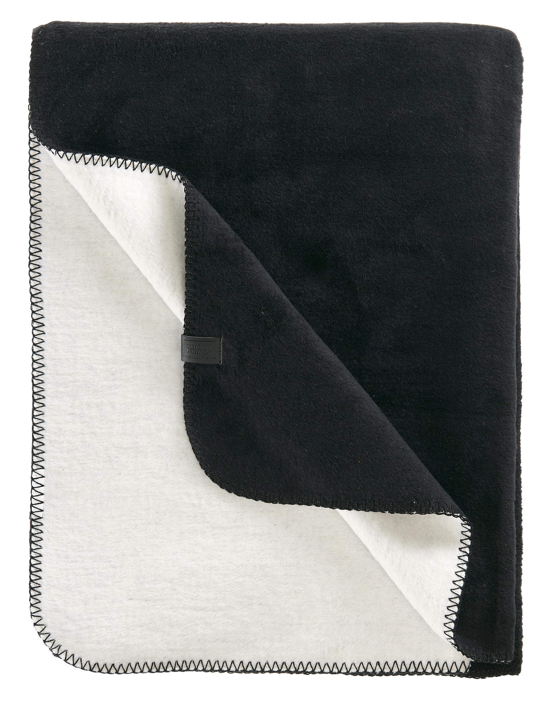 SCHÖNER WOHNEN-Kollektion Wohndecke »Pebble« mit hohem Baumwollanteil