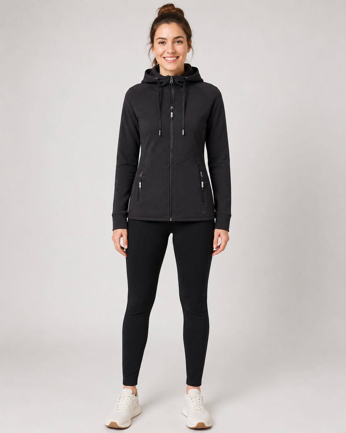 LPO Veste d'entraînement »Veloria Damen-Fitnessjacke« avec capuche