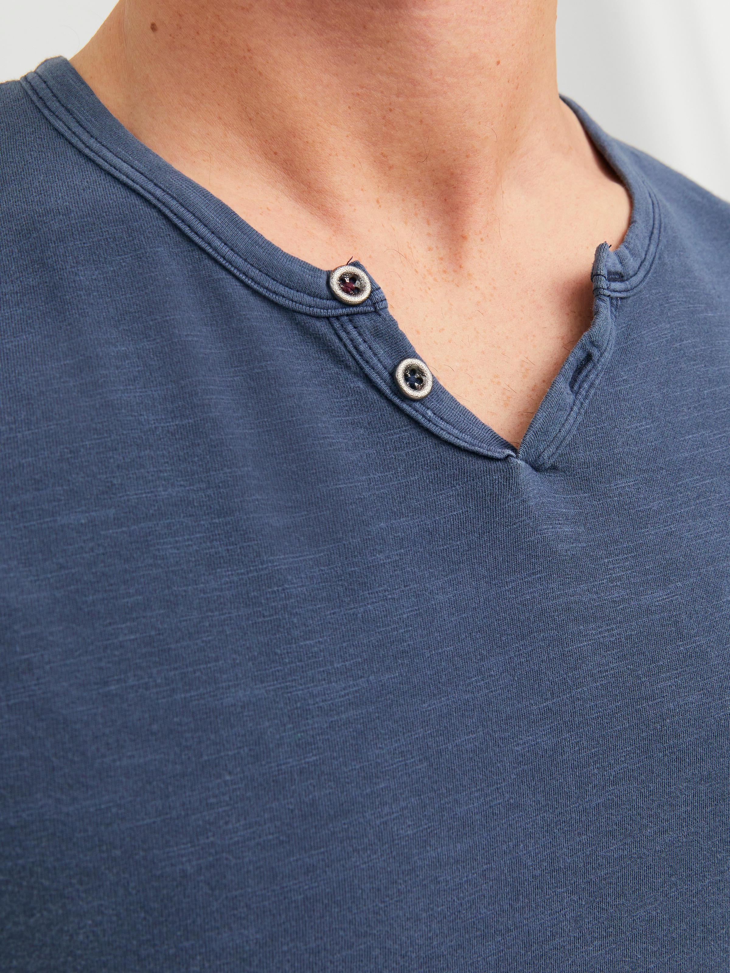 Jack & Jones T-Shirt »SPLIT NECK TEE«