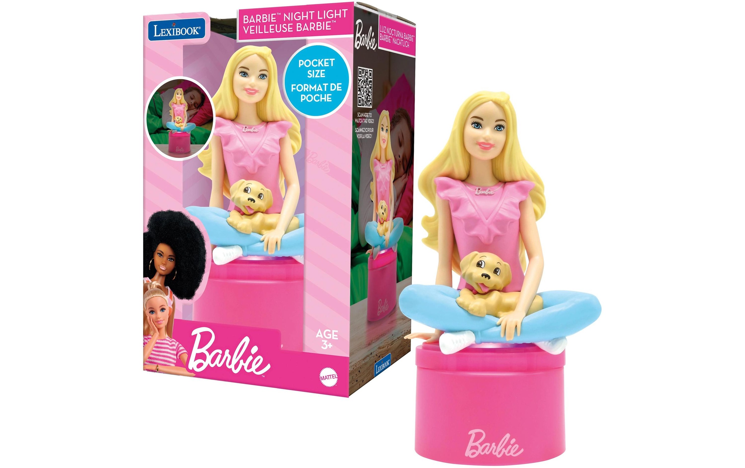 Lexibook® Veilleuse »Barbie 3D design colour«