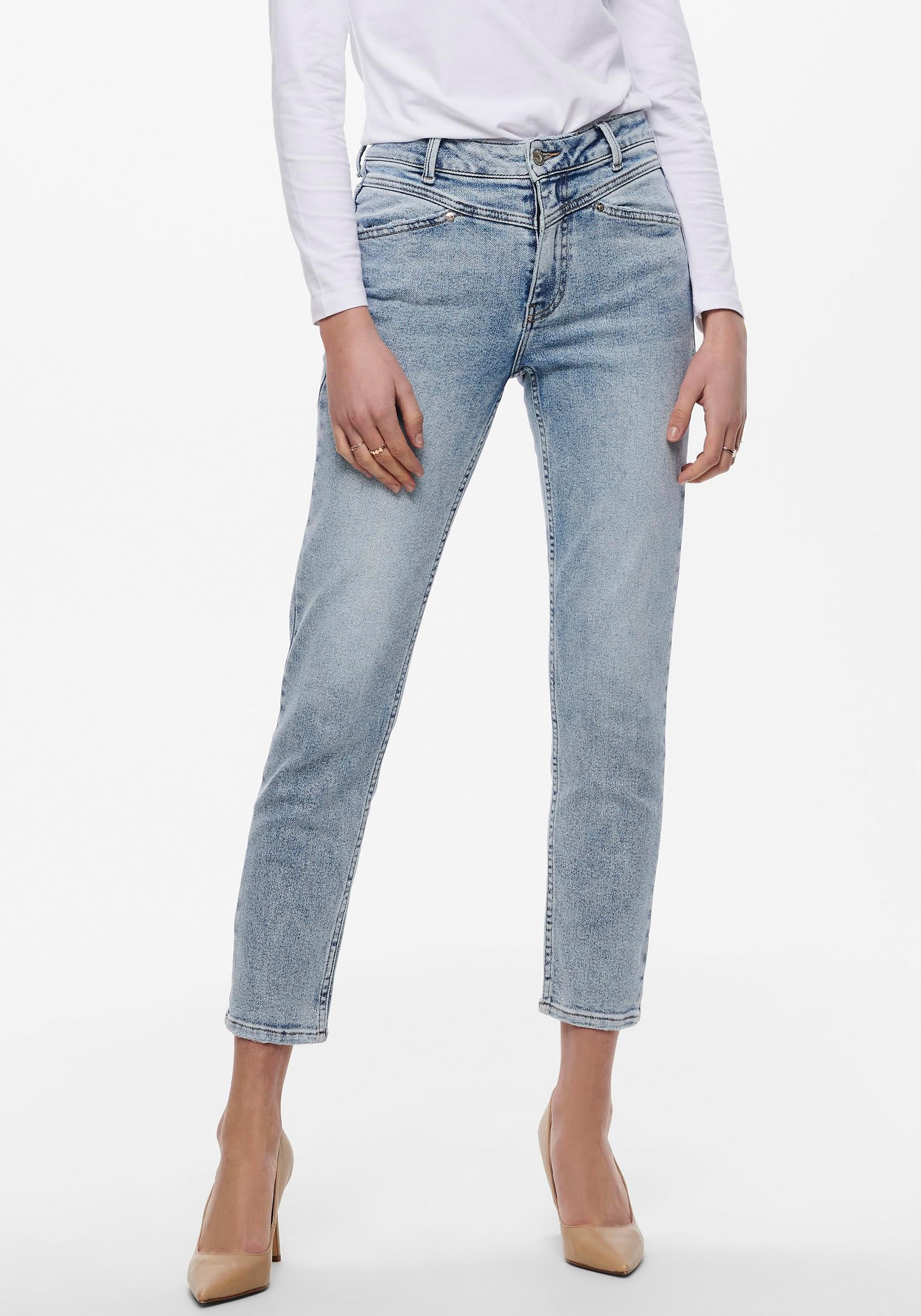 Image of Only Ankle-Jeans »ONLERICA LIFE MID ST ANKLE CUT« bei Ackermann Versand Schweiz