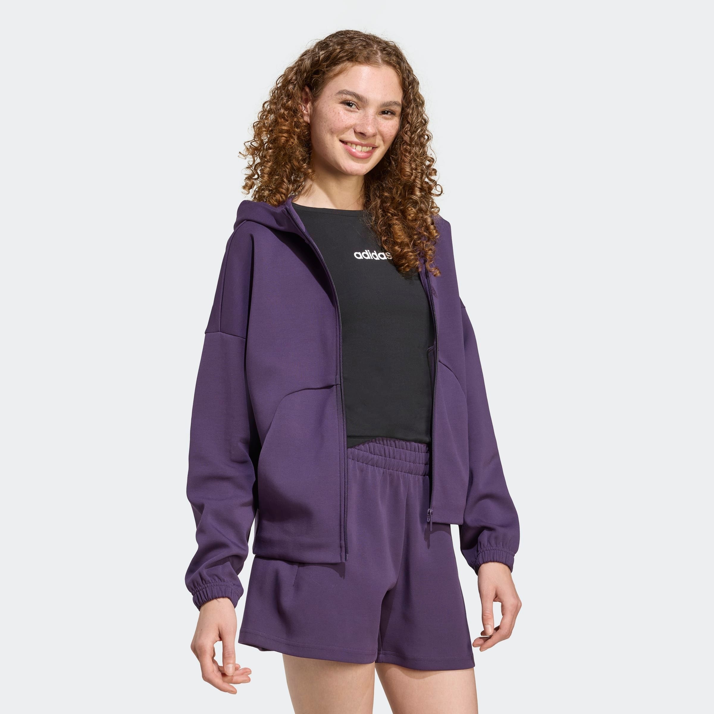 adidas Sportswear Kapuzensweatshirt »W FI SL FZ HD«