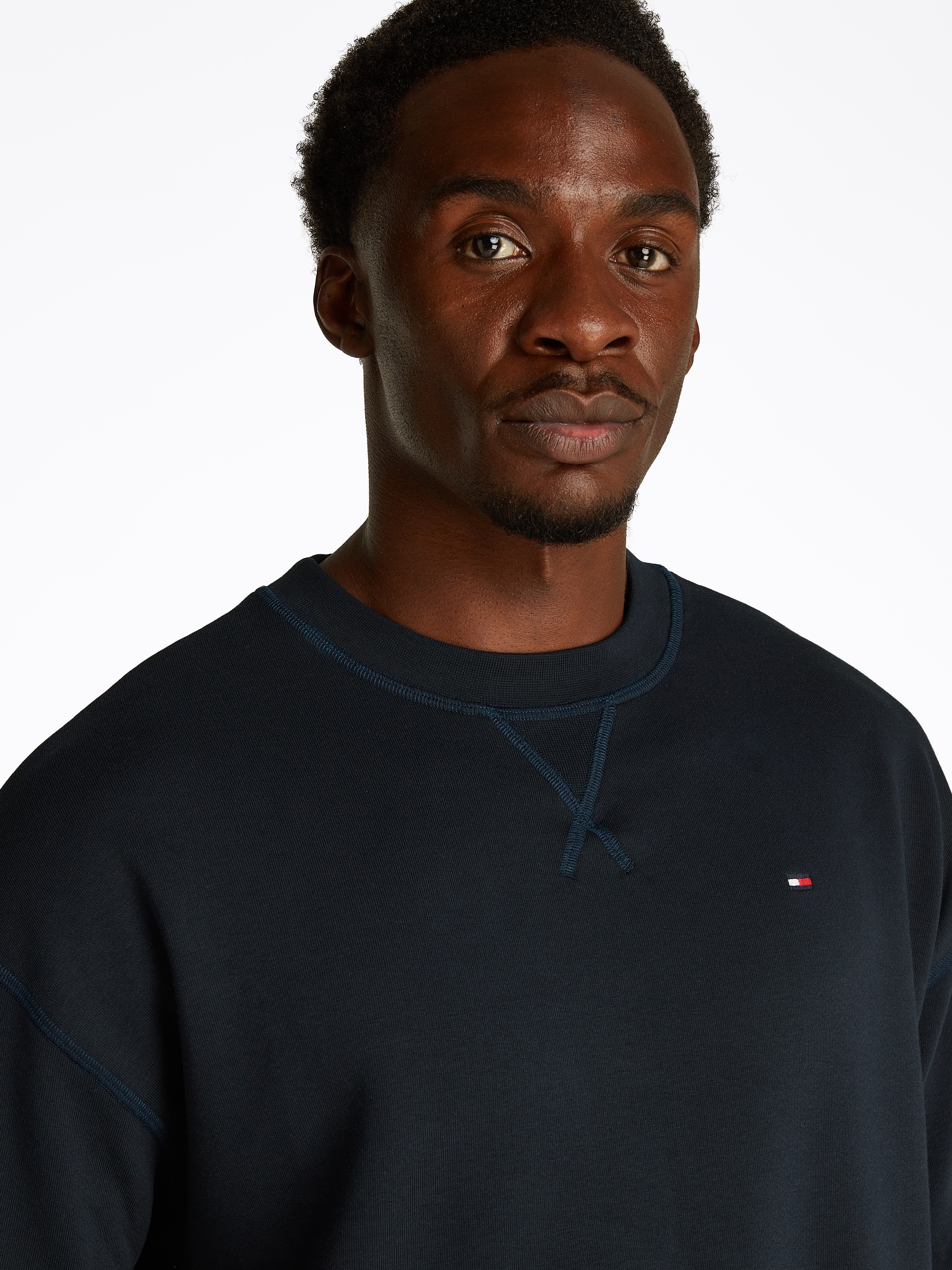 Tommy Hilfiger Underwear T-Shirt »SS TRACK TOP«, mit Logostickerei