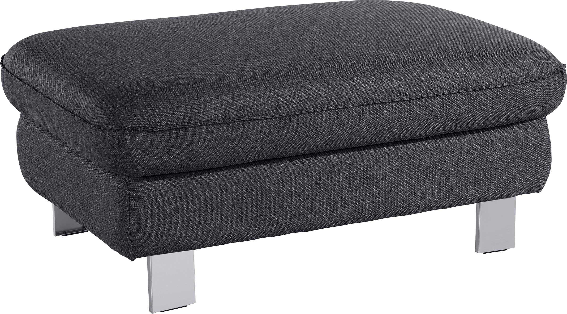 COTTA Polstergarnitur »Driver«, (Set, 2 tlg.), bestehend aus Ecksofa und Hocker, mit Kopfteilverstellung