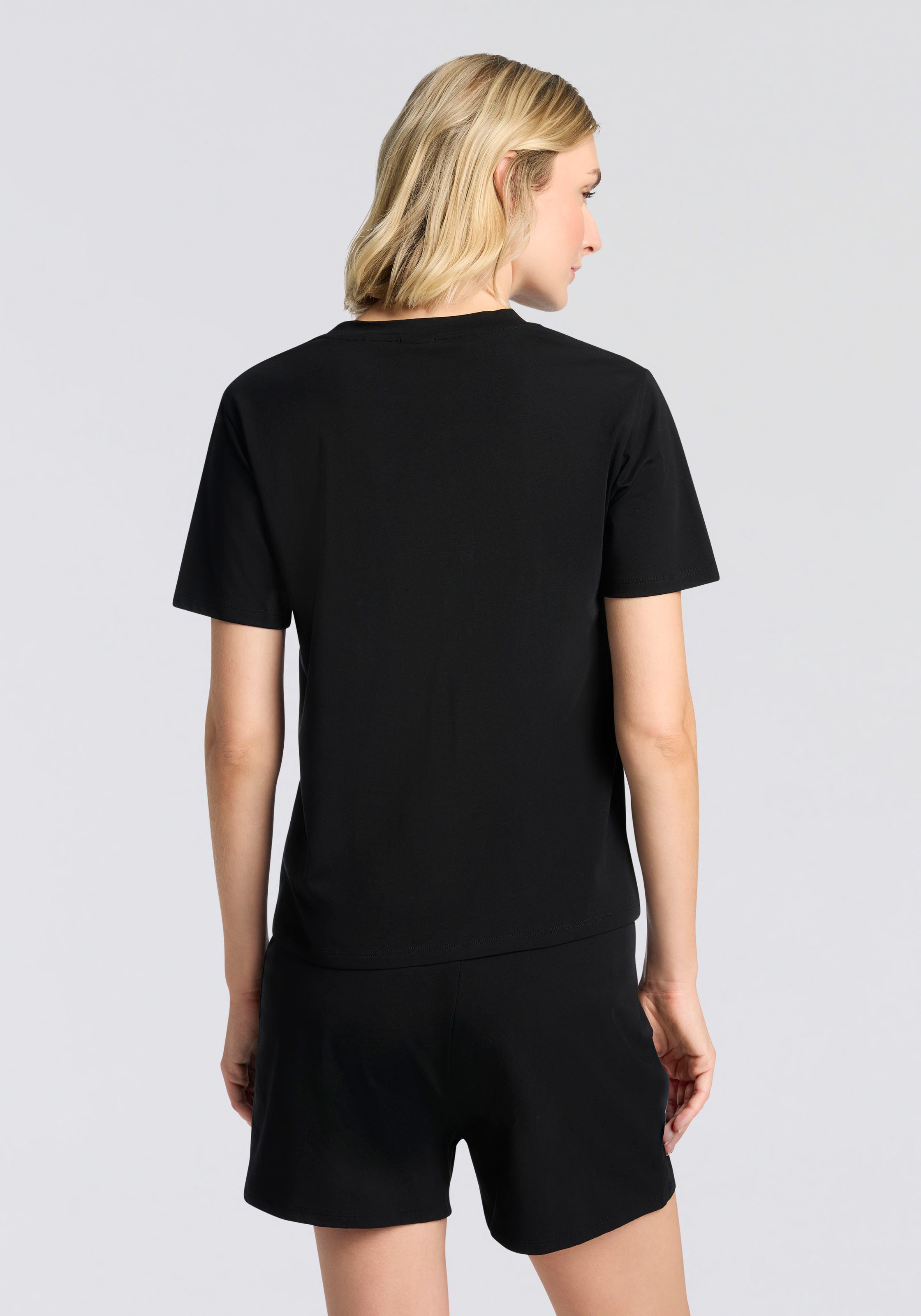 HUGO Underwear T-shirt mit rundem Ausschnitt, regular fit, toniges Markenlogo