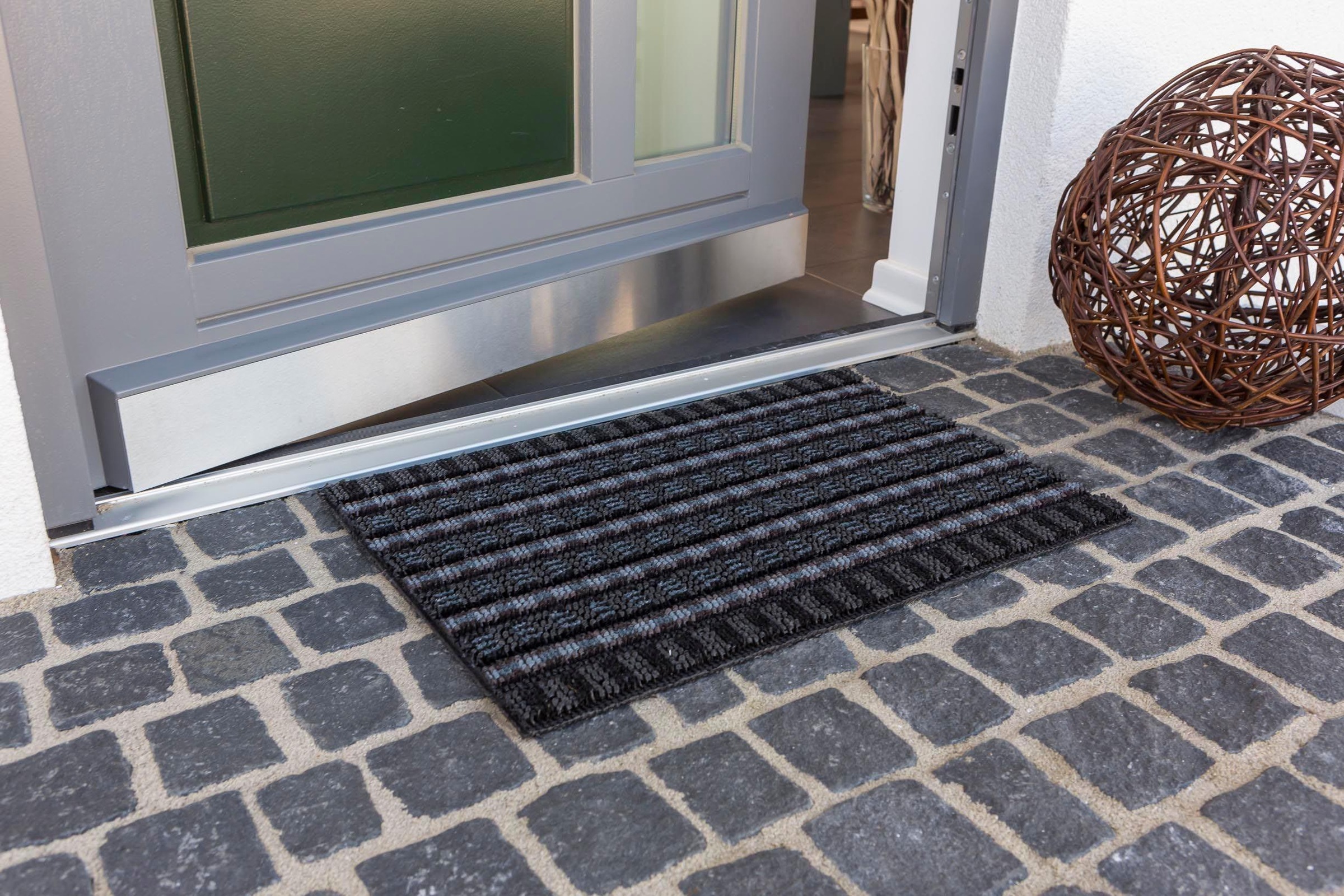 ASTRA Fussmatte »Poly Brush 250«, rechteckig, 14 mm Höhe, Schmutzfangmatte, In -und Outdoor geeignet