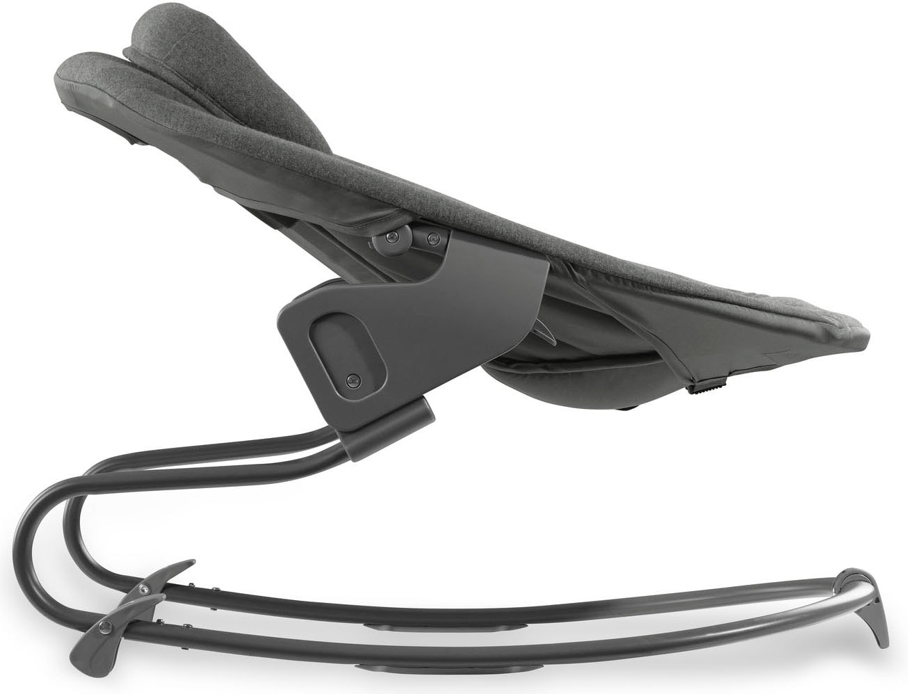 Hauck Babywippe »Alpha Bouncer Premium, Dark Grey« bis 9 kg für Neugeborene mit Wippgestell, für Hochstuhl Alpha+ und Beta+