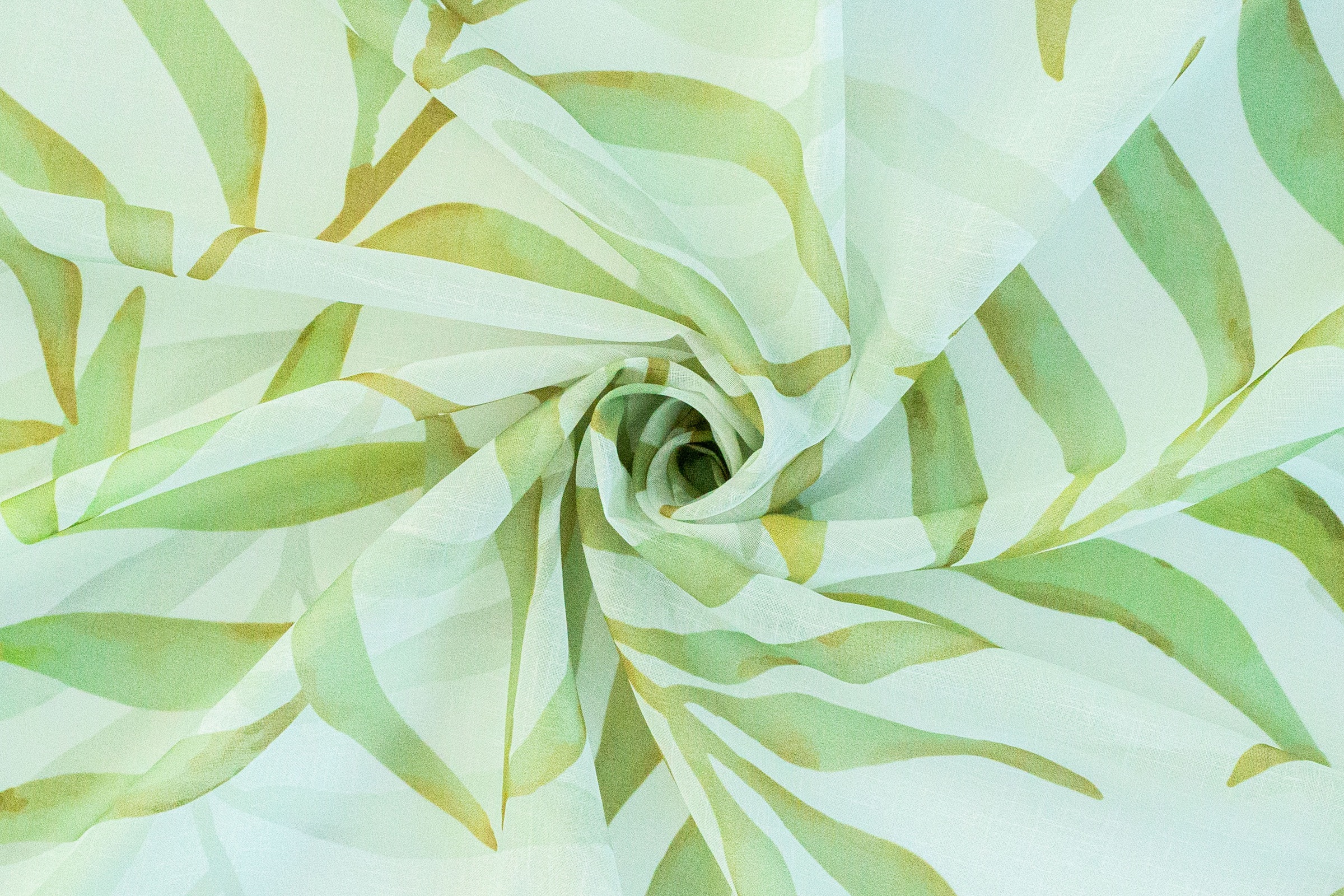 HOMING Rideau »Soma« Boucles cachées 1 cuis tlg. floral, Blumen, transparent, Wohnzimmer, Schlafzimmer