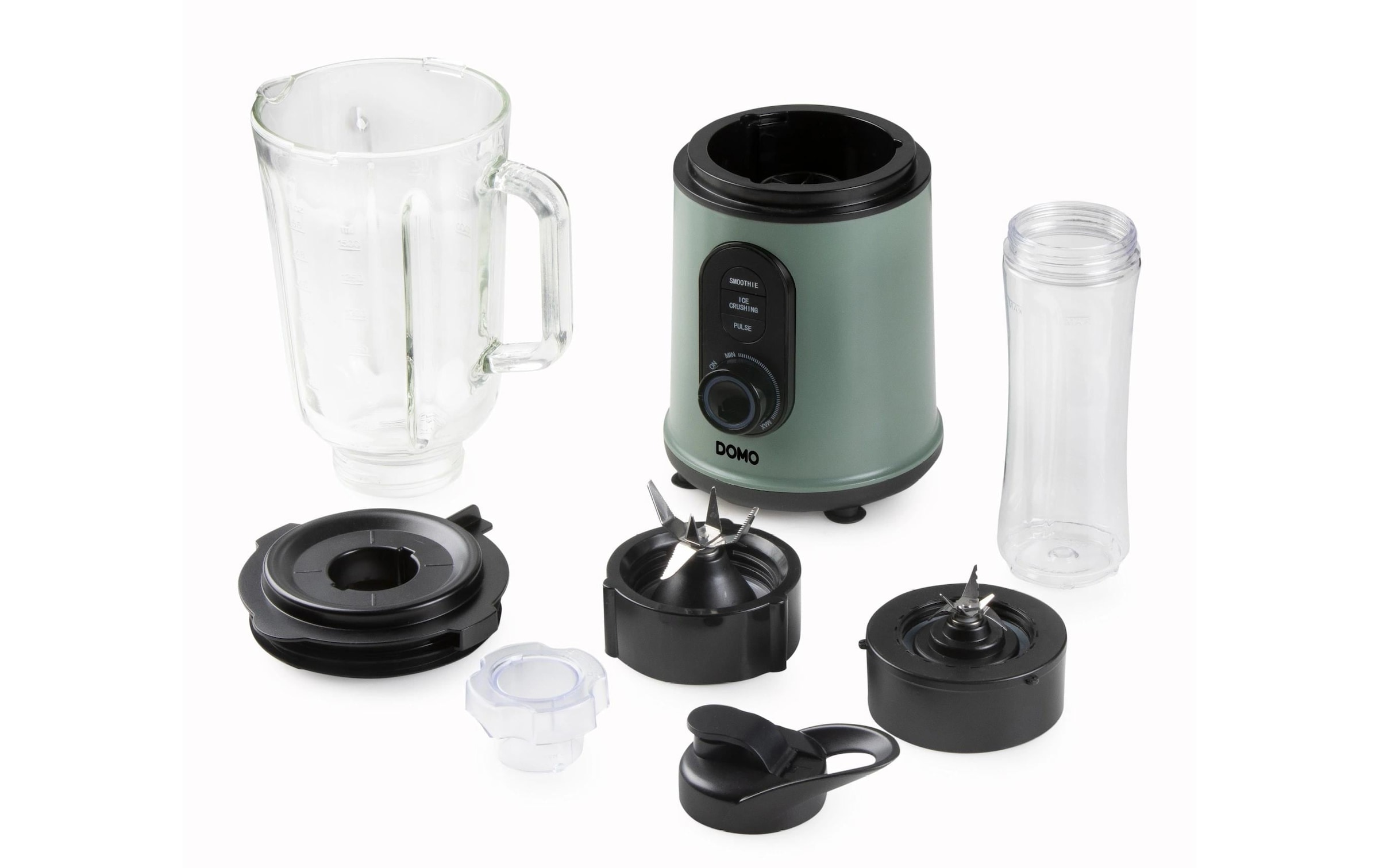 Domo Standmixer »DO734BL Dunkelgrün«, 800 W