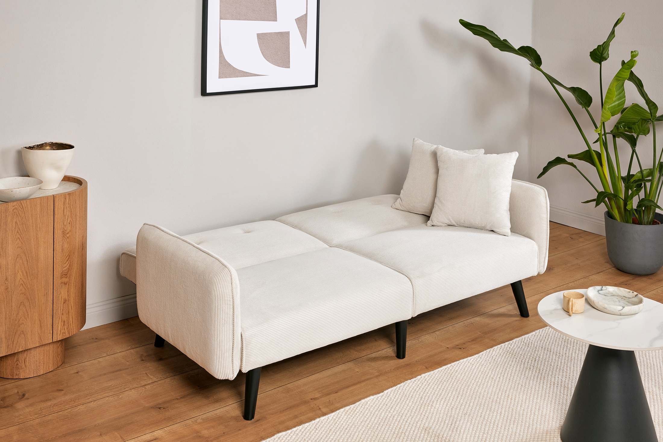 Jahnke Schlafsofa »CHILLAX DOT« mit Relax-und Schlaffunktion, inkl. Kissen, Breite 191 cm