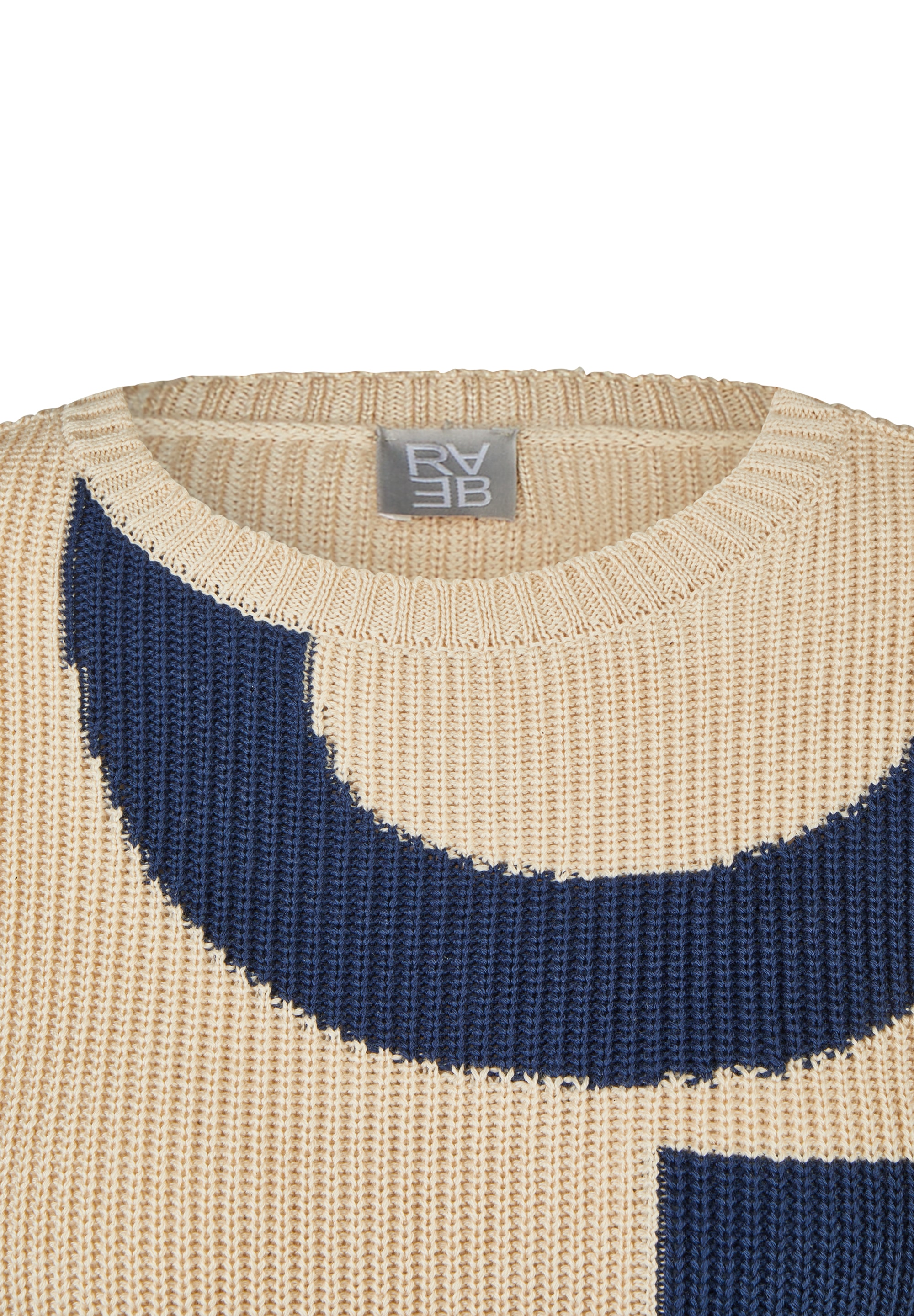 Rabe Pull en tricot avec motif graphique