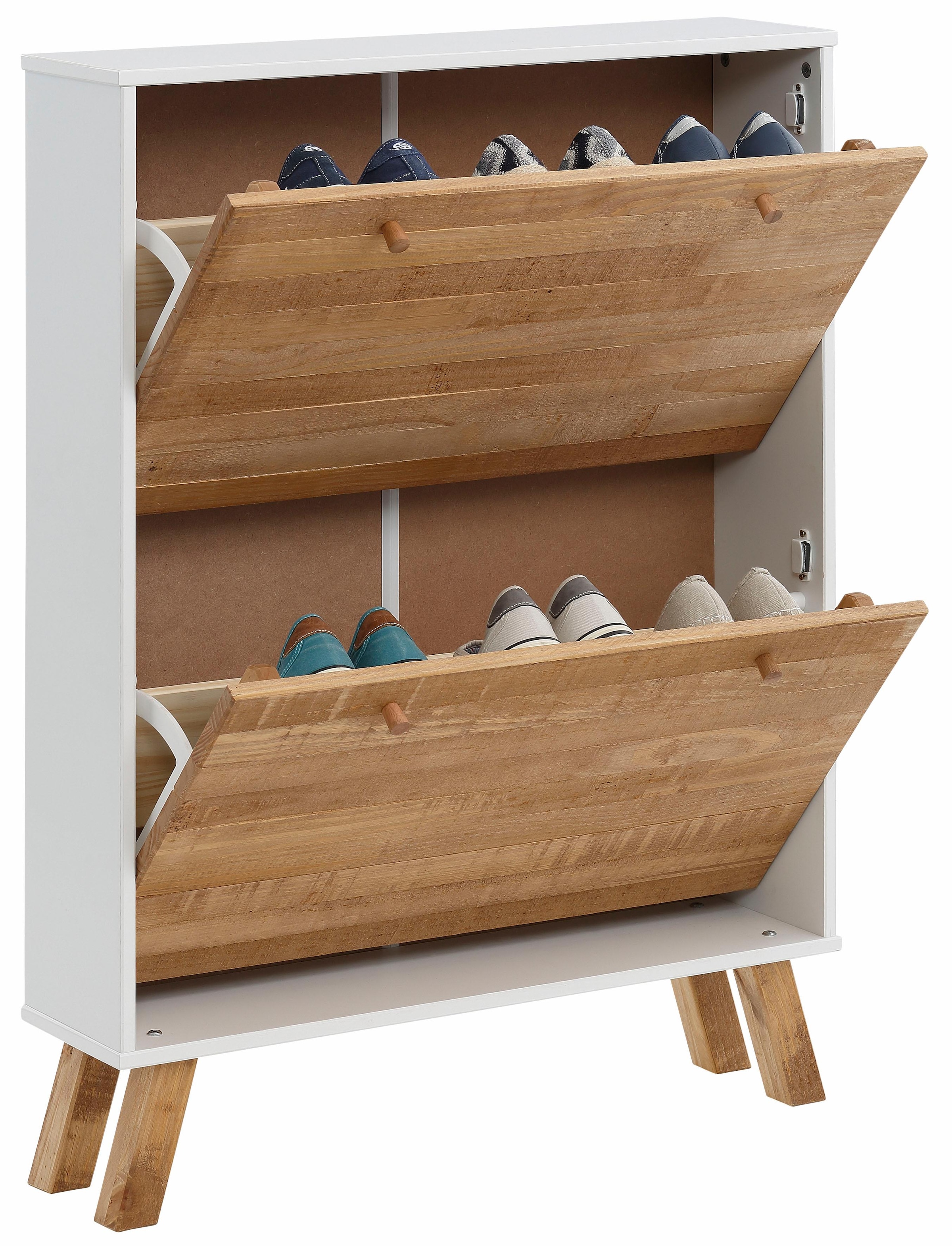 Home affaire Schuhschrank, Klappen, mit 2 75 Breite bequem kaufen Rondo», cm