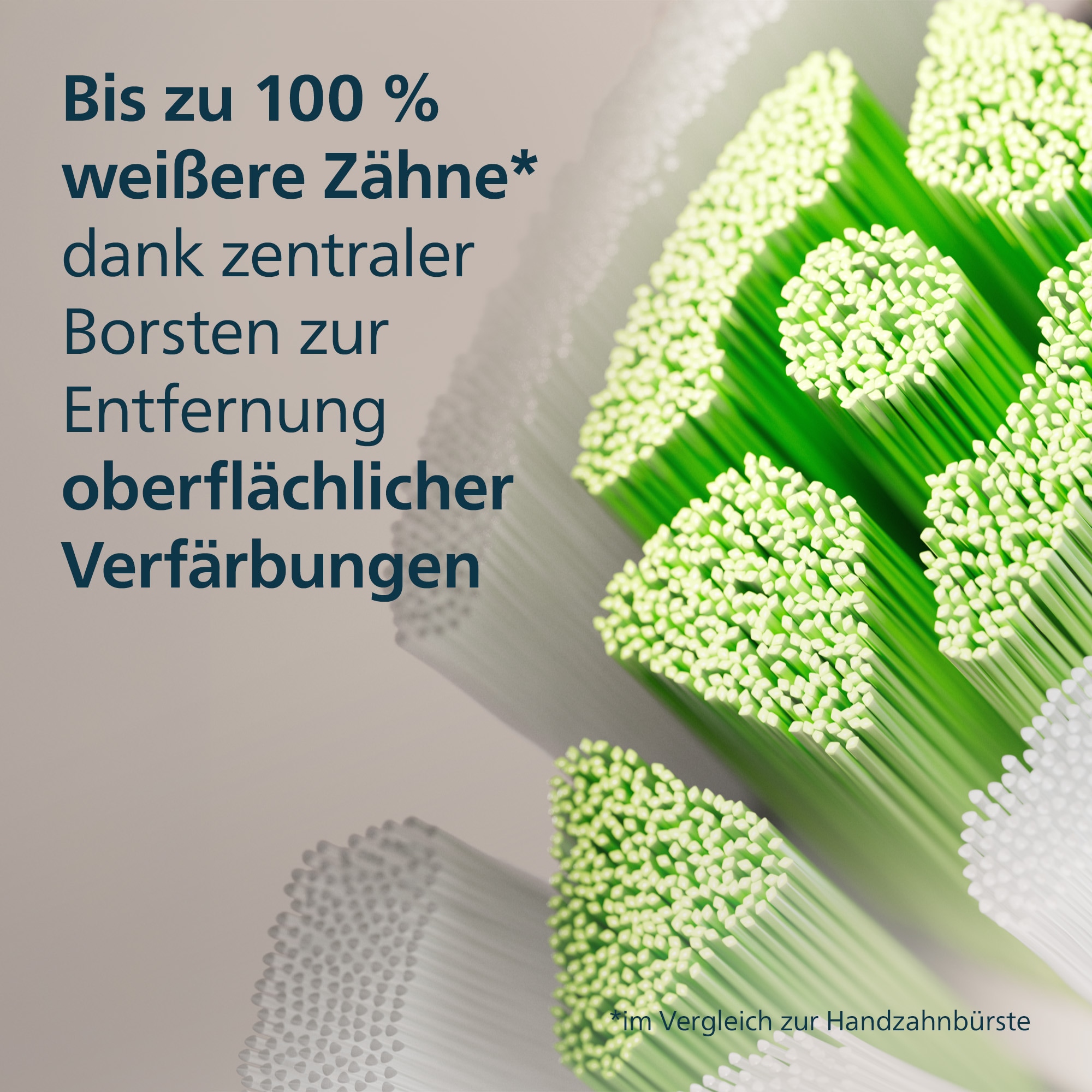 Philips Sonicare Aufsteckbürsten »W2 Optimal White«, für weissere Zähne, für jedes Sonicare Handstück
