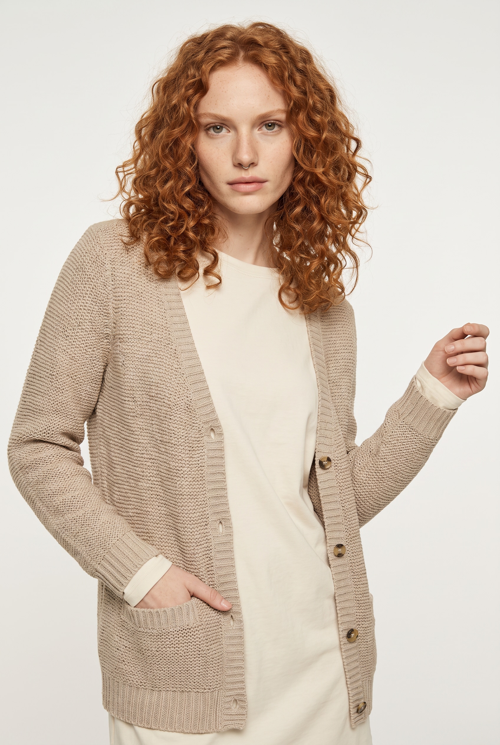 ONLY Veste en tricot »ONLGEENA LS BUTTON CARDIGAN KNT«