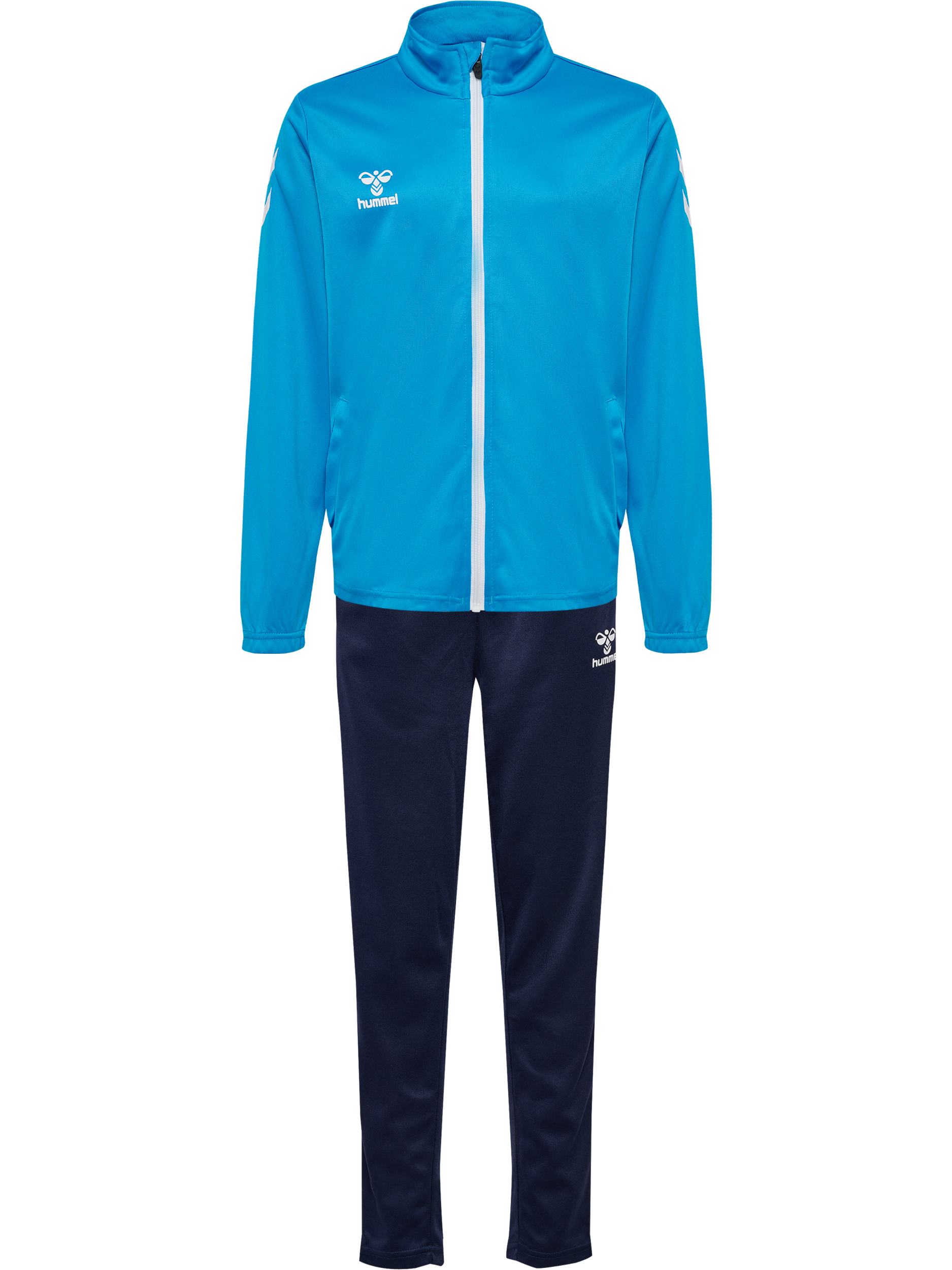 Image of hummel Trainingsanzug "HMLLOGO SUIT KIDS" 2 Stk. für Kinder und Jugendliche, zweiteiliges Set mit Jacke und Hose