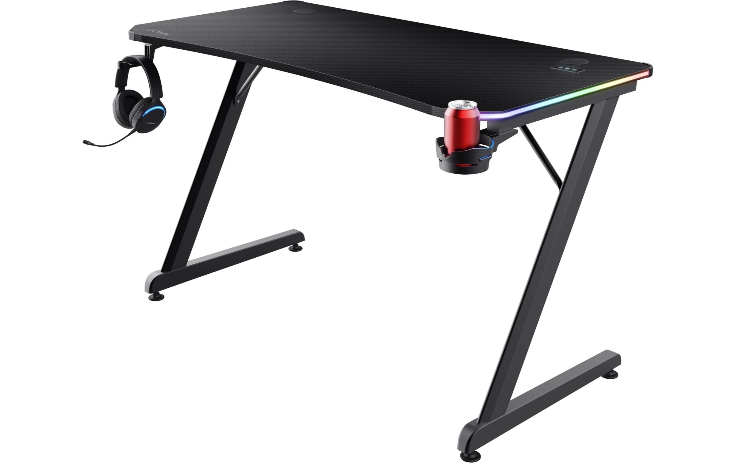 Trust Gamingtisch »GXT 709 Luminus RGB«