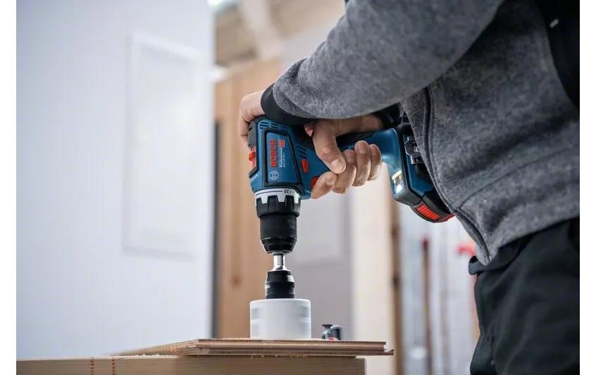 Bosch Professional Akku-Bohrschrauber »GSR 18 V-90 C« Set,  Mit 2 Akkus und 1 Ladegerät