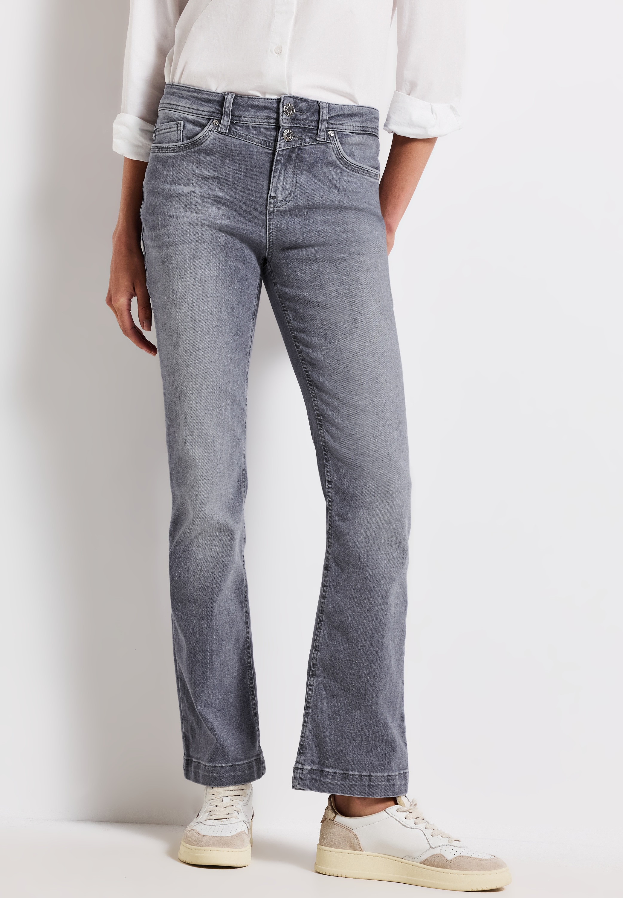 Image of STREET ONE Bootcut-Jeans im 5-Pocket-Style