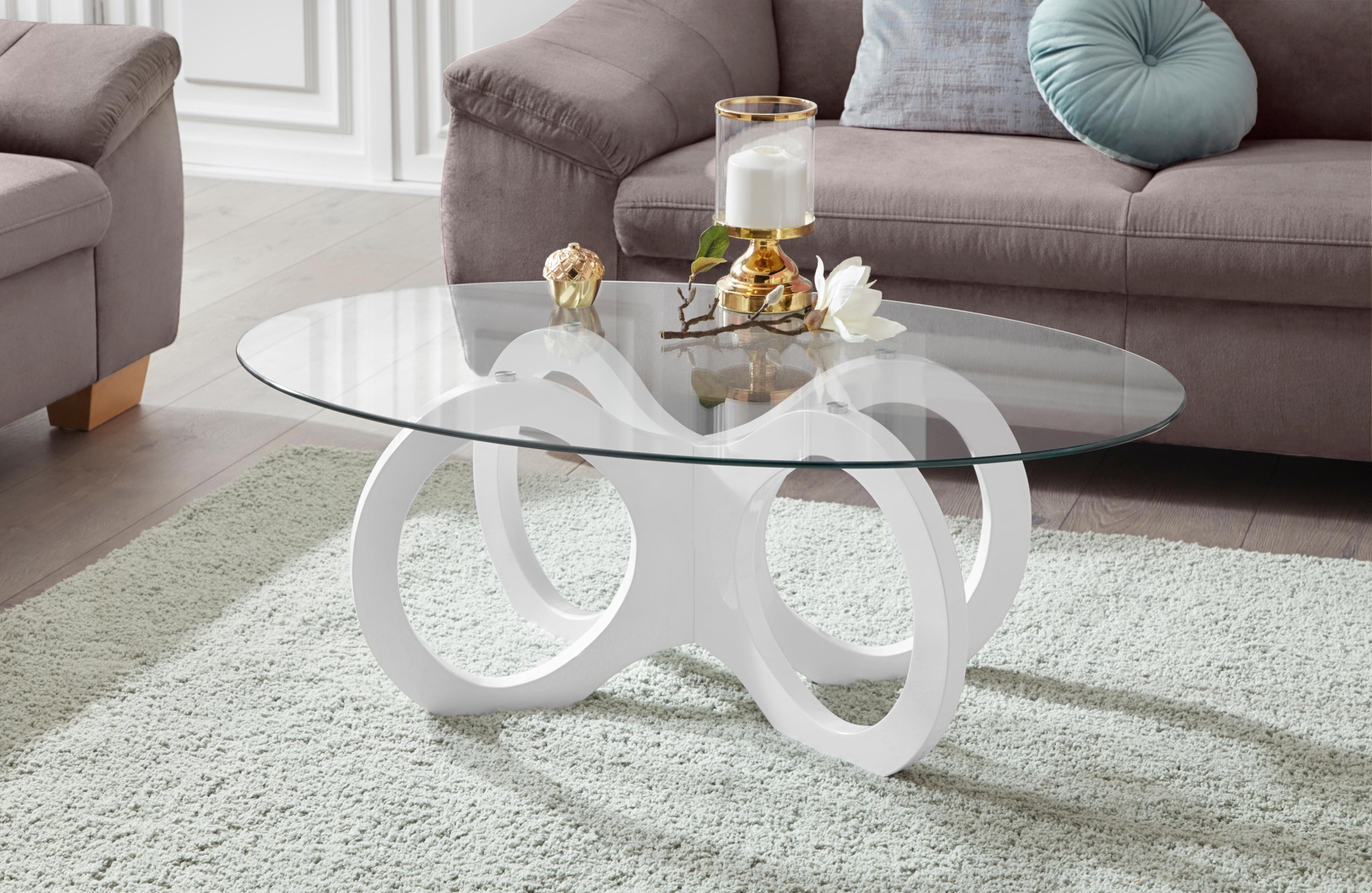 Image of GOODproduct Couchtisch "Citro" in ovaler Form, elegant