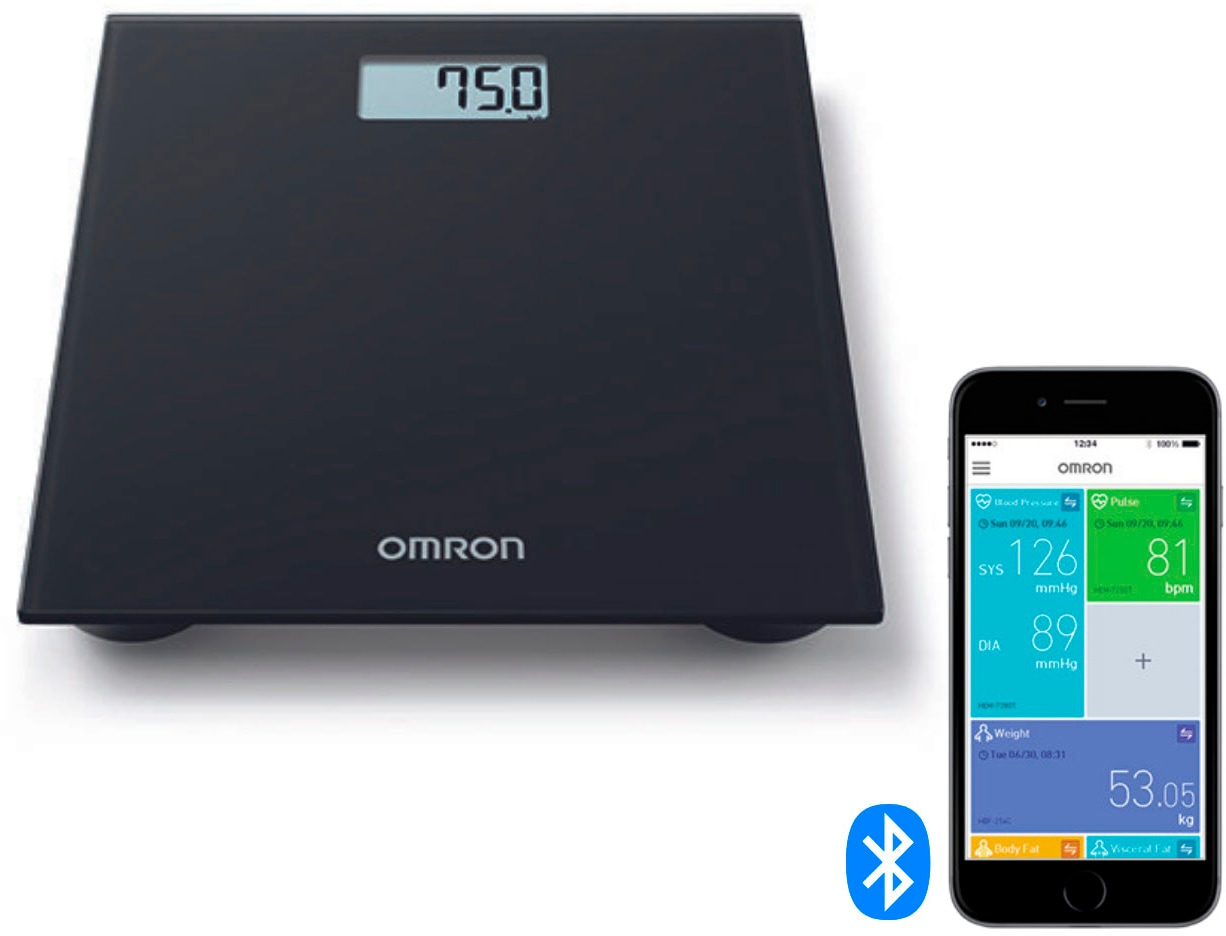 Omron Personenwaage »OMRON HN300T2 Intelli IT«, mit kostenloser App