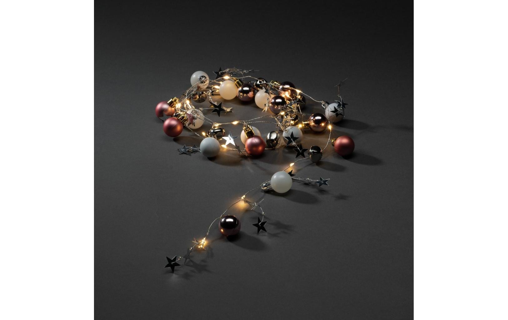 KONSTSMIDE Guirlande lumineuse LED »Perlen 20 LED 45170 m Indoor« 20 cuis-flammig