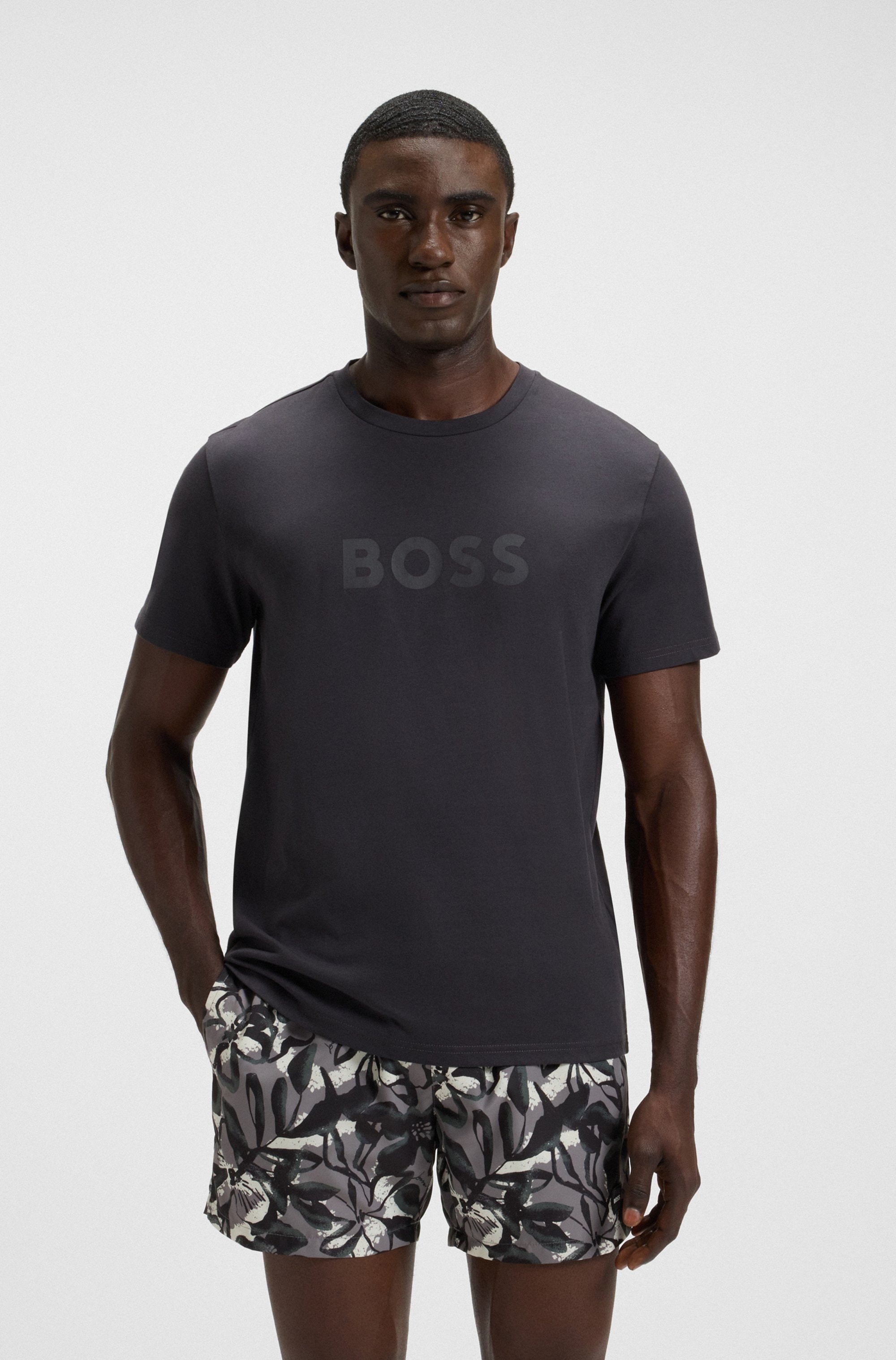 Image of BOSS T-Shirt mit UV Schutz (SPF 50+)