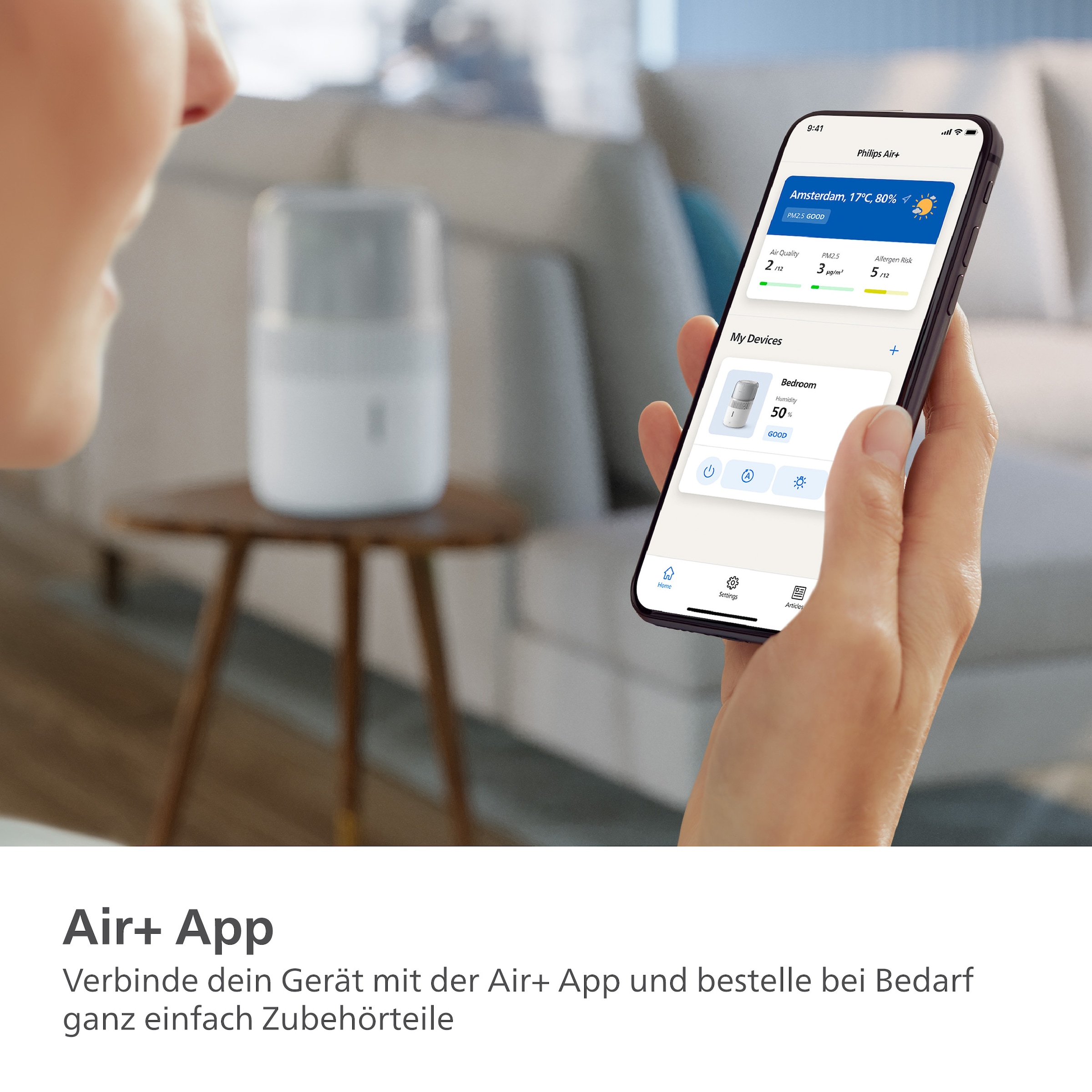 Philips Ersatzfilter »FY5030/10 kompatibel mit 5000 Series Luftbefeuchtern«, Bis zu 6 Monate verwendbar