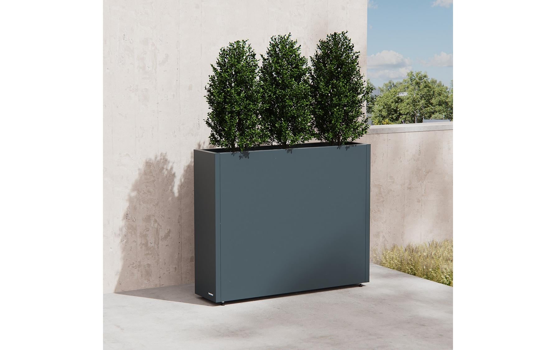 Herstera Garden Pflanzkübel »HG08974801« 300 l, BxTxH: 100x25x80 cm