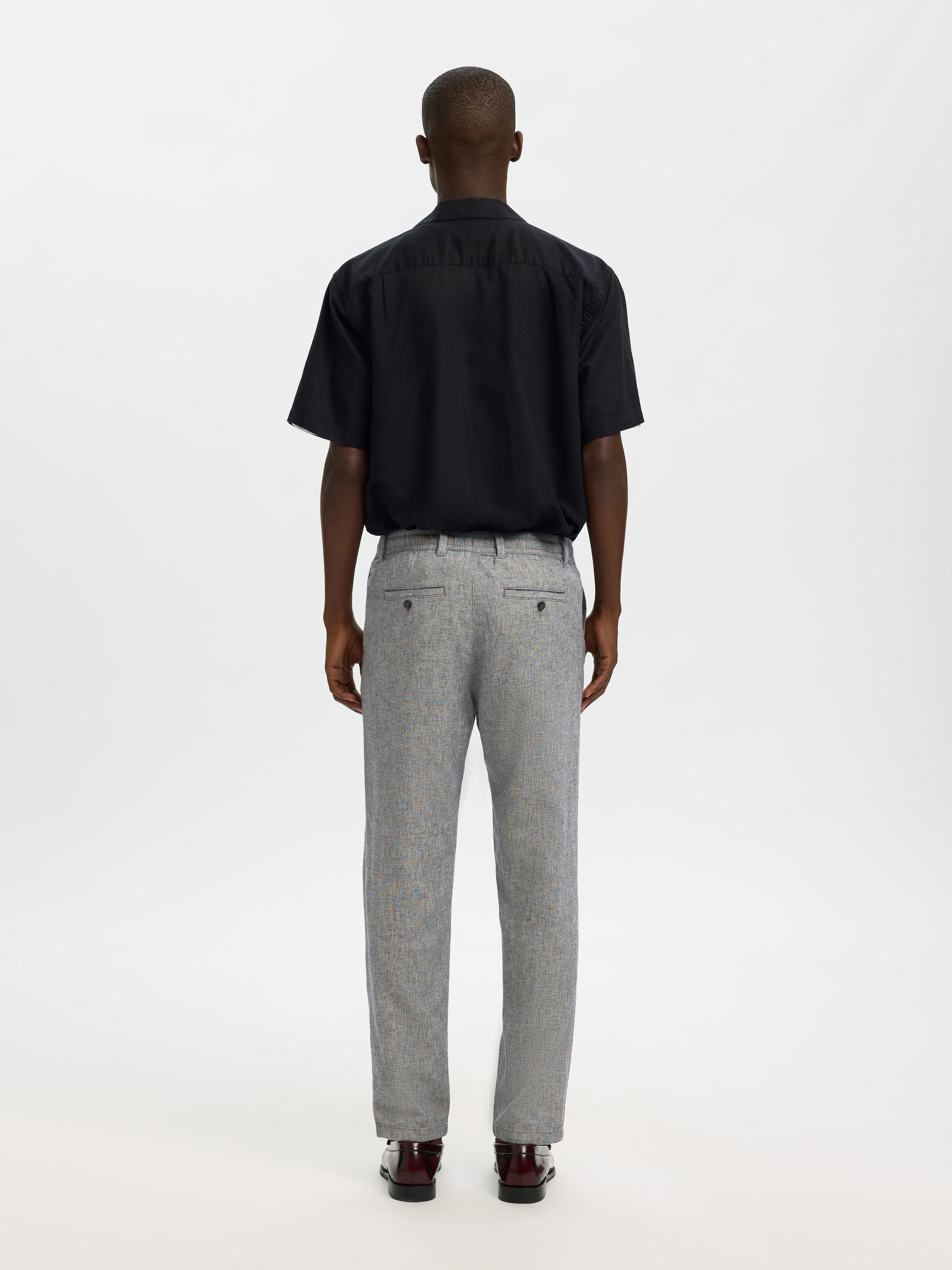 SELECTED Chinohose »SLH172-SLIMTAPE BRODY LINEN PANT NOOS«  Baumwollmischung, slim fit