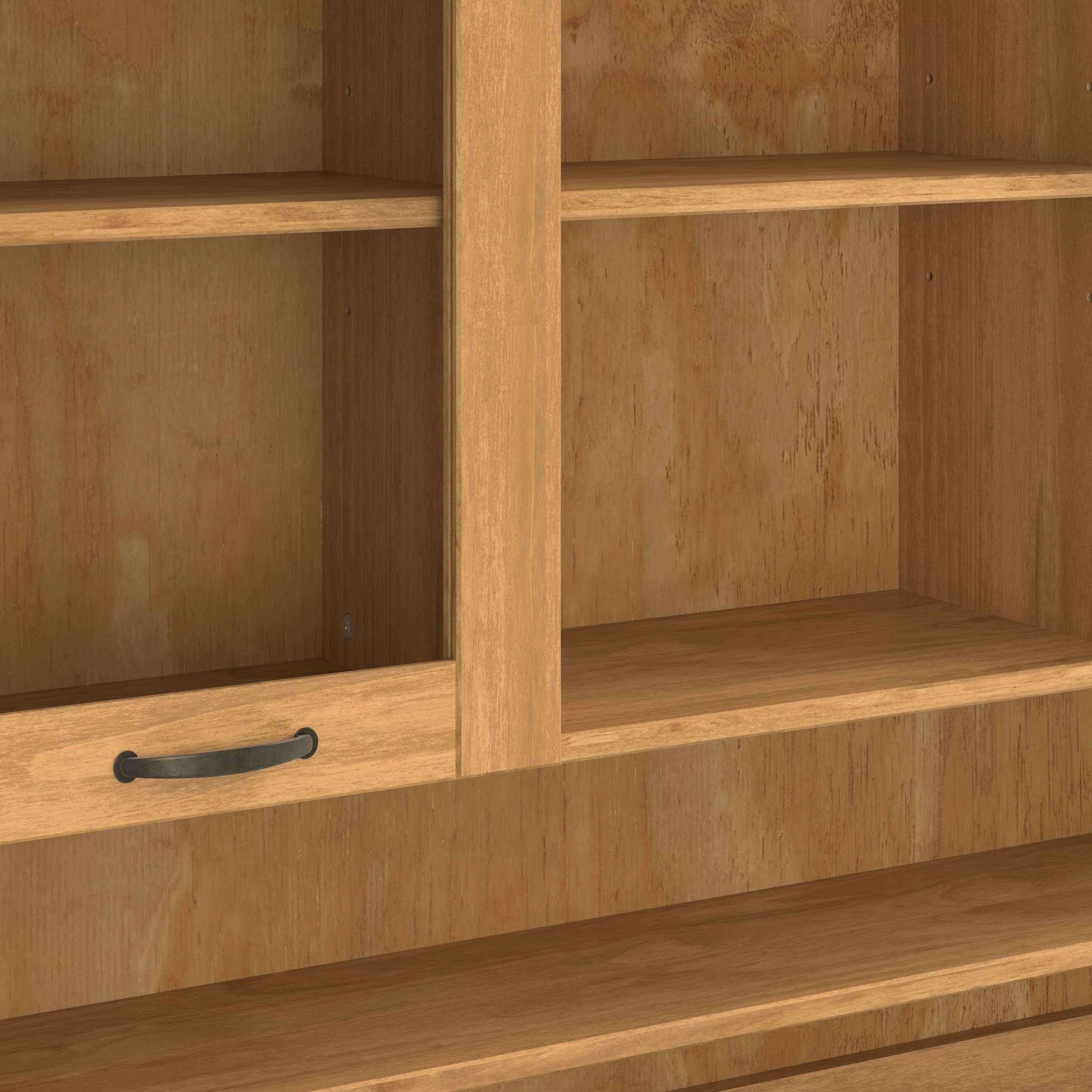 Home affaire Küchenbuffet »Teramo« Breite/Höhe 126/181 cm, mit Metallgriffen