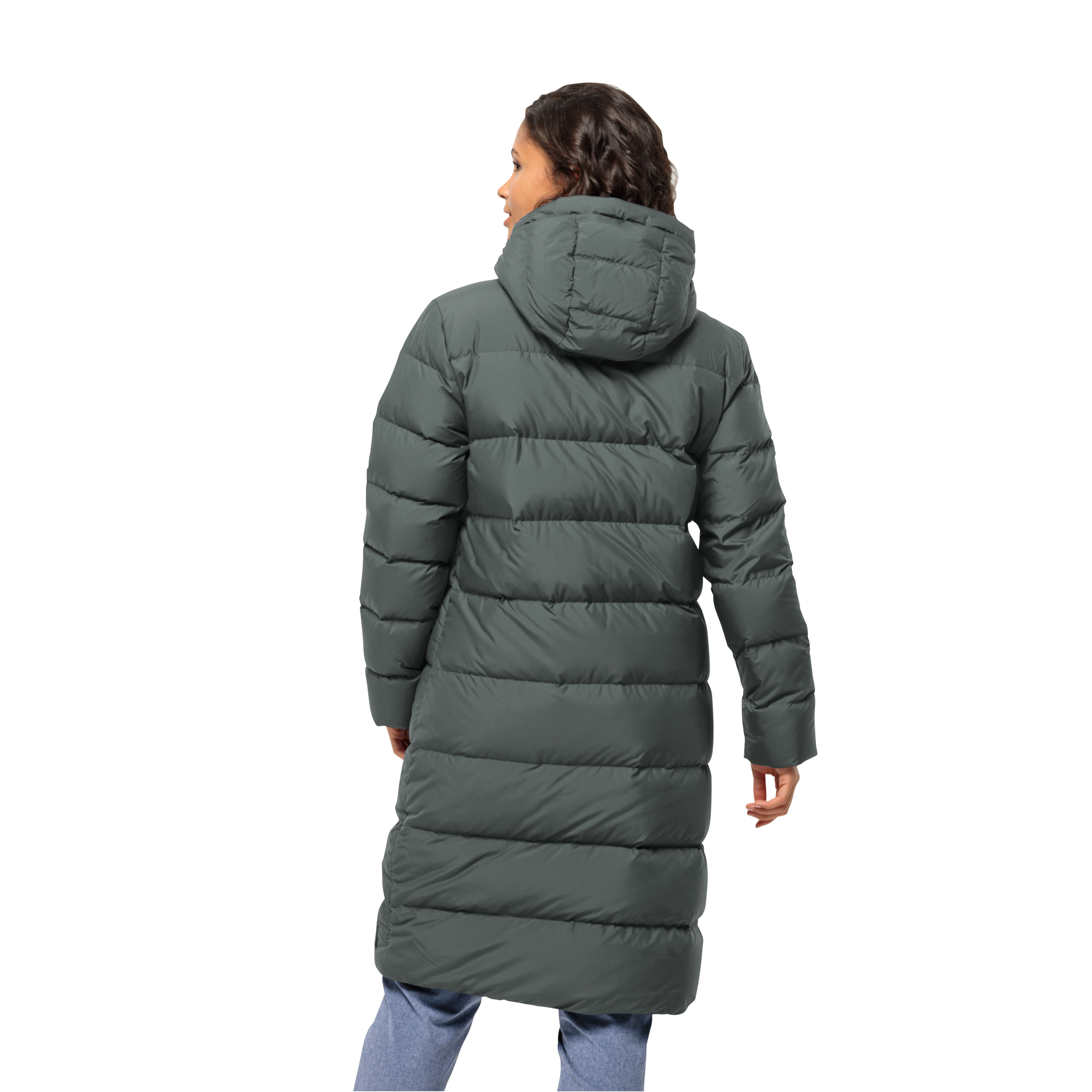 Jack Wolfskin Daunenmantel »FROZEN PALACE COAT W«, mit Kapuze