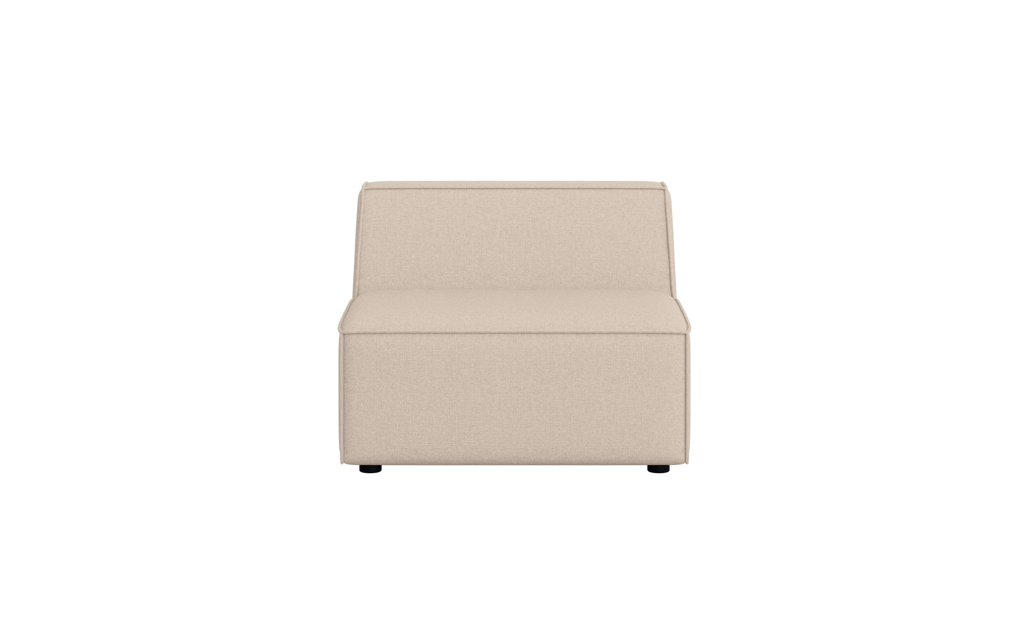 INOSIGN Sessel »Bequemer Sessel Cavan, Masse B/T/H: 90/90/72 cm« ohne Armlehne, mit Wellenunterfederung, auch in Bouclé