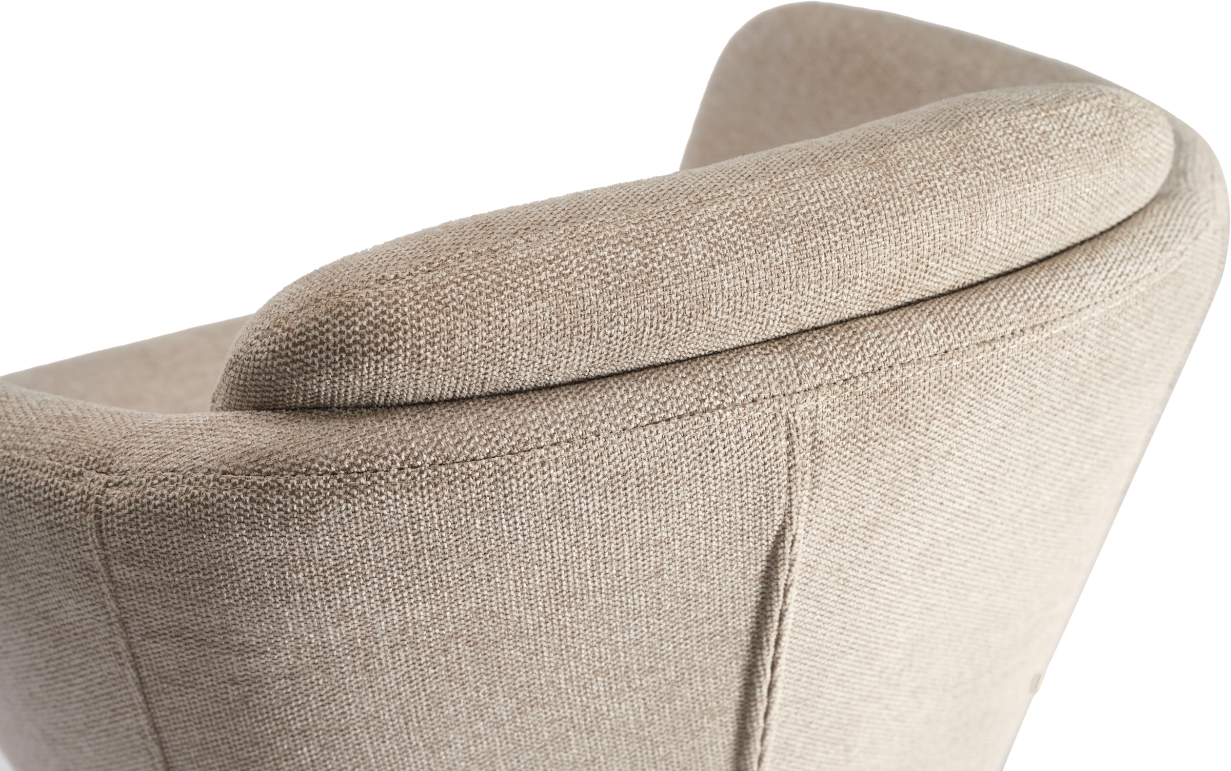 LeGer Home by Lena Gercke Chaise de salle à manger »Fleur« (Set) 2 cuisStrukturstoff, ergonomisches Design, gesteppte Rückenlehne