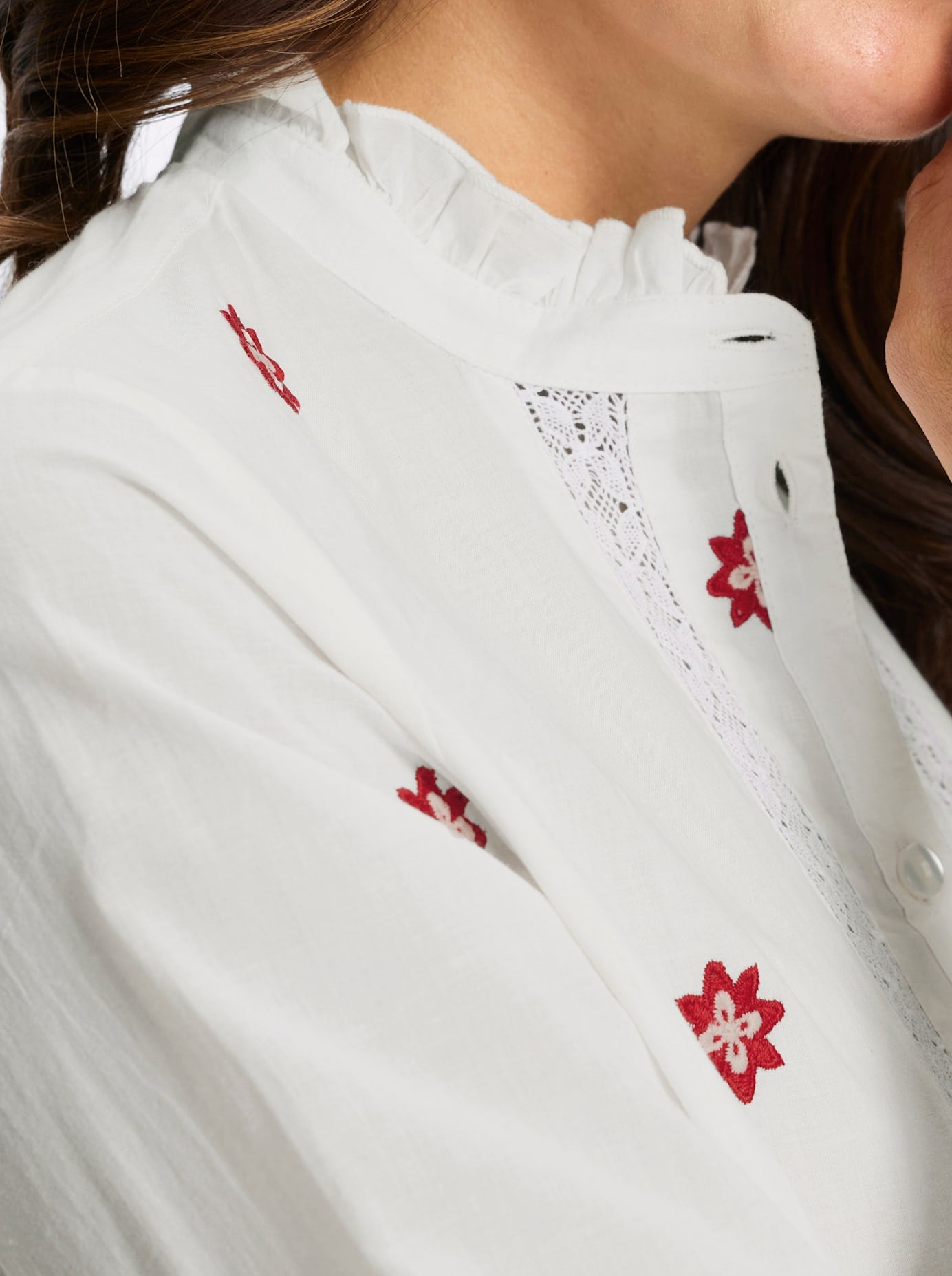 Inspirationen Blouse en dentelle