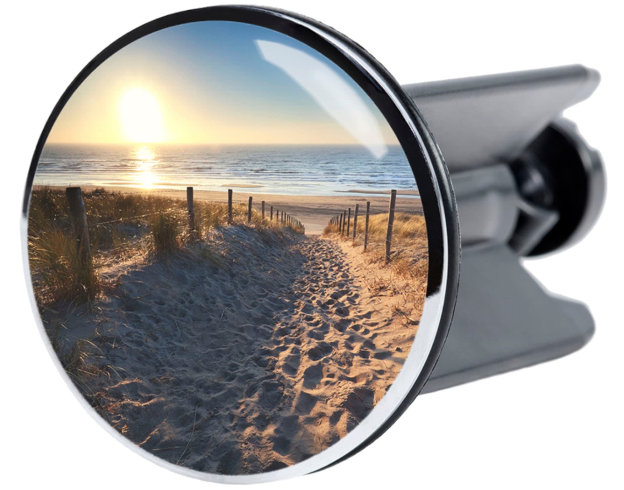 Sanilo Set d'accessoires de salle de bain »Düne« WC-Sitz, Badteppich, Stöpsel, Seifenspender und WC-Bürste